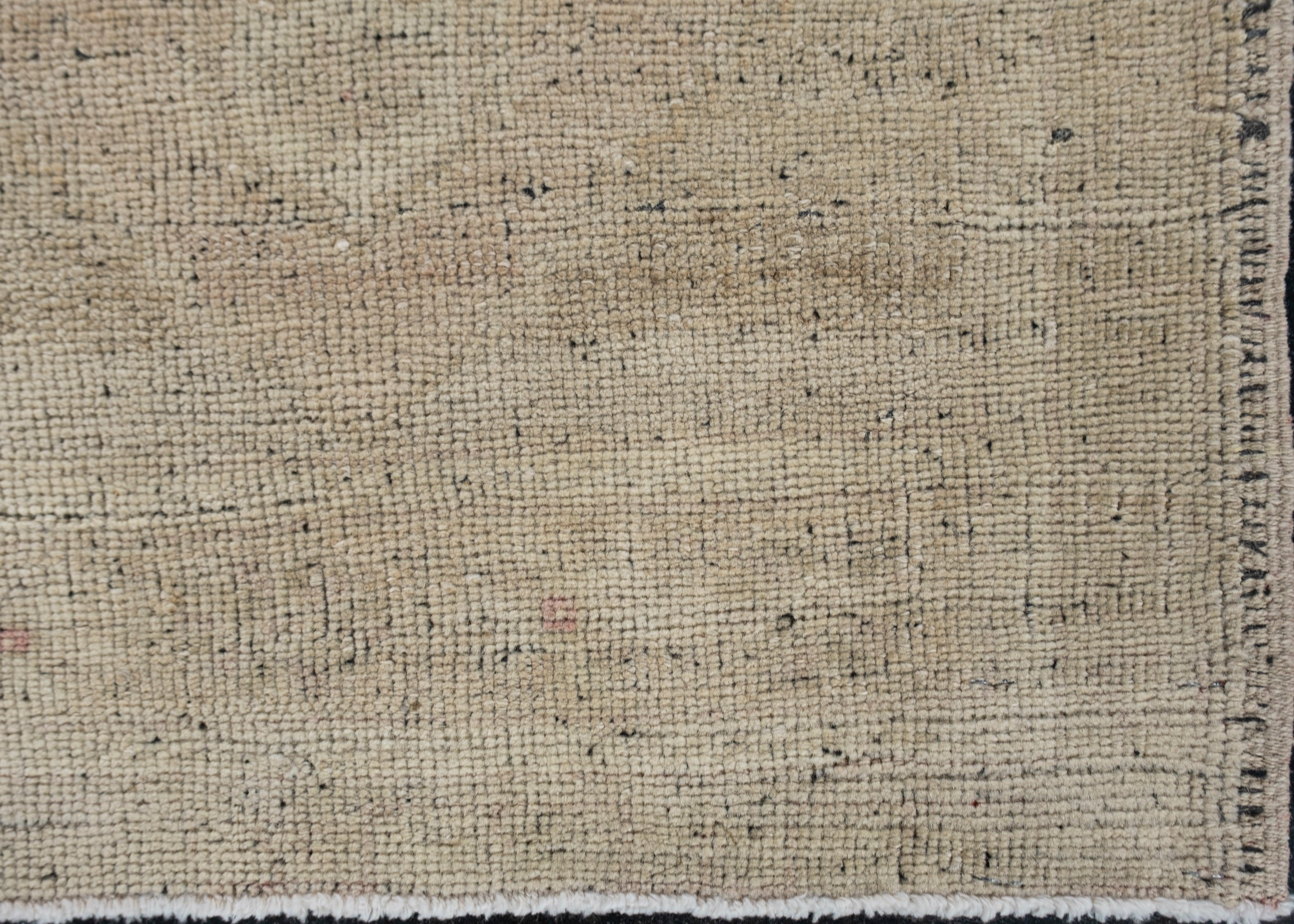 Oushak Rug Oriental Hand Knotted Turkish Oushak 3'1