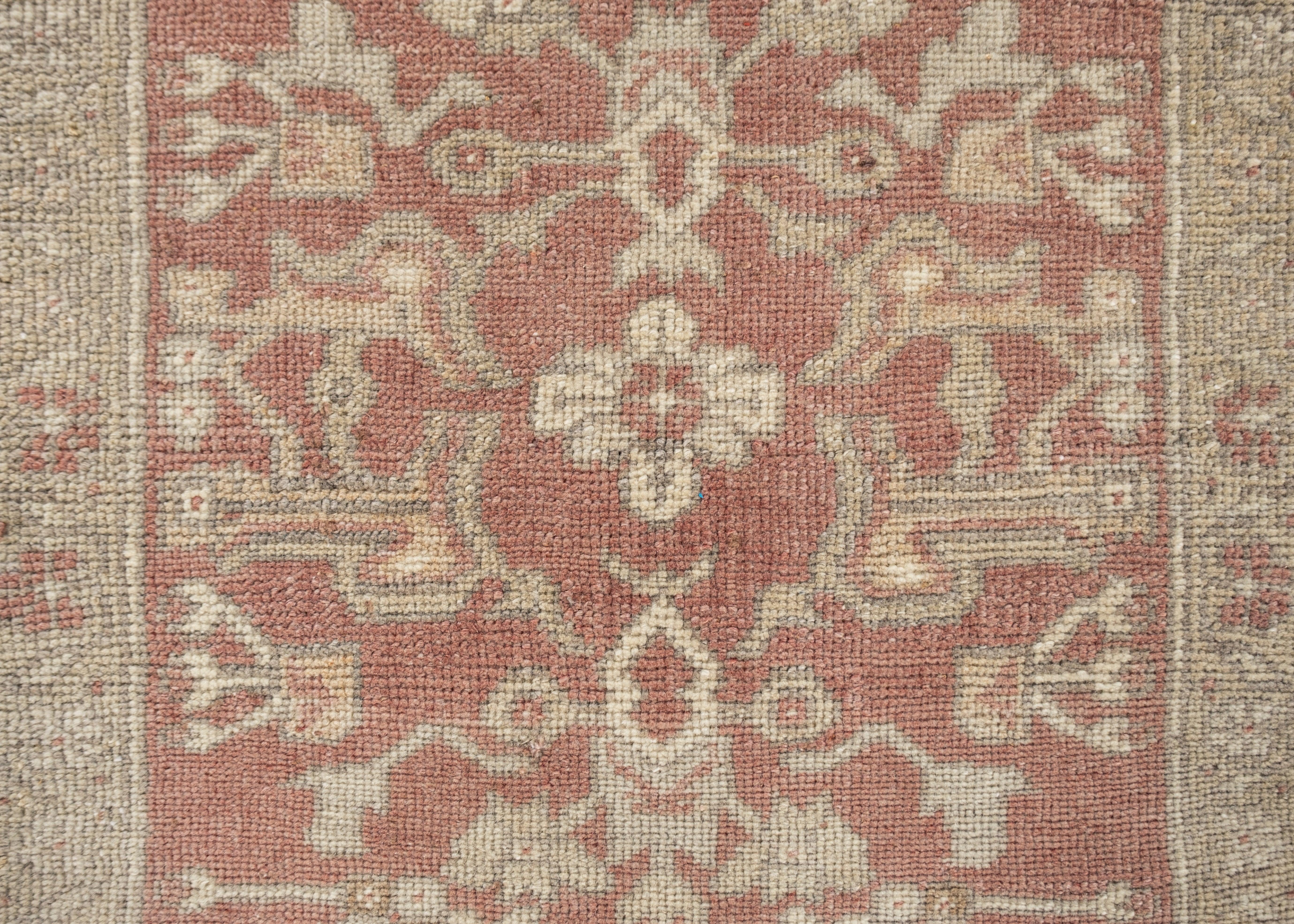 Oushak Rugs Orientale annodato a mano Turco Oushak 2'11