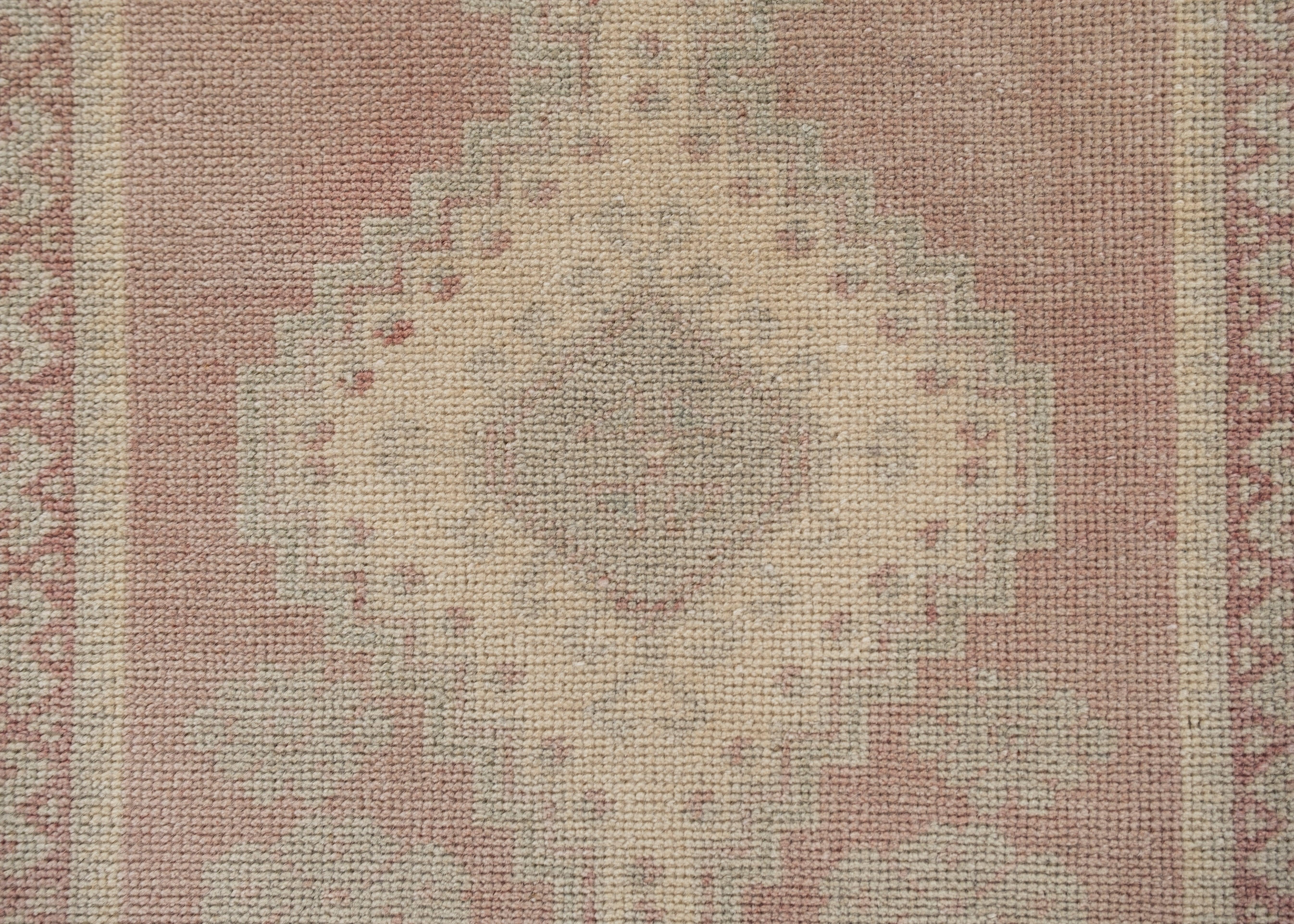 Oriental Hand Knotted Vintage Turkish Mini Rug 1'9