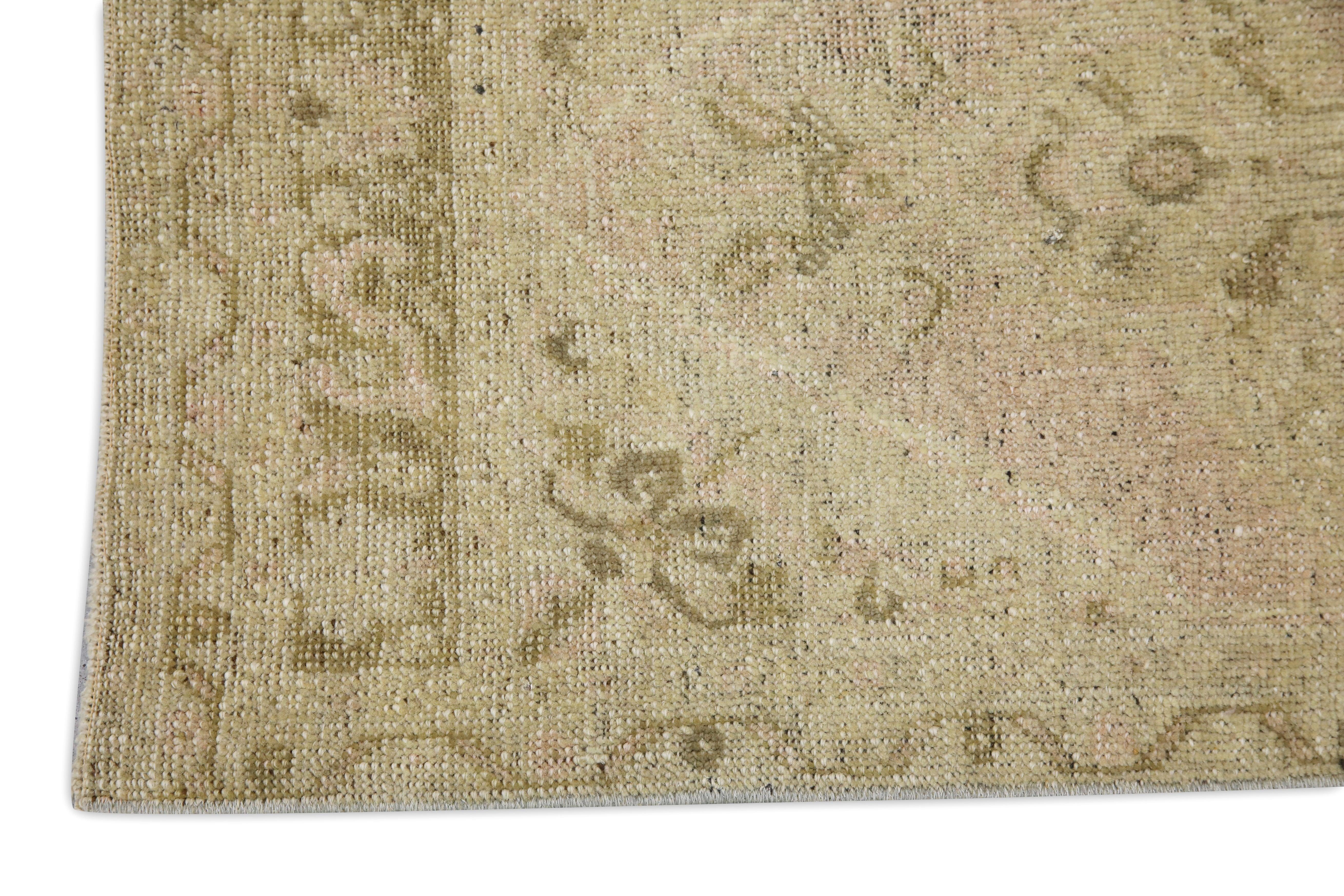 Hand-Knotted Oriental Hand Knotted Vintage Turkish Mini Rug 1'9