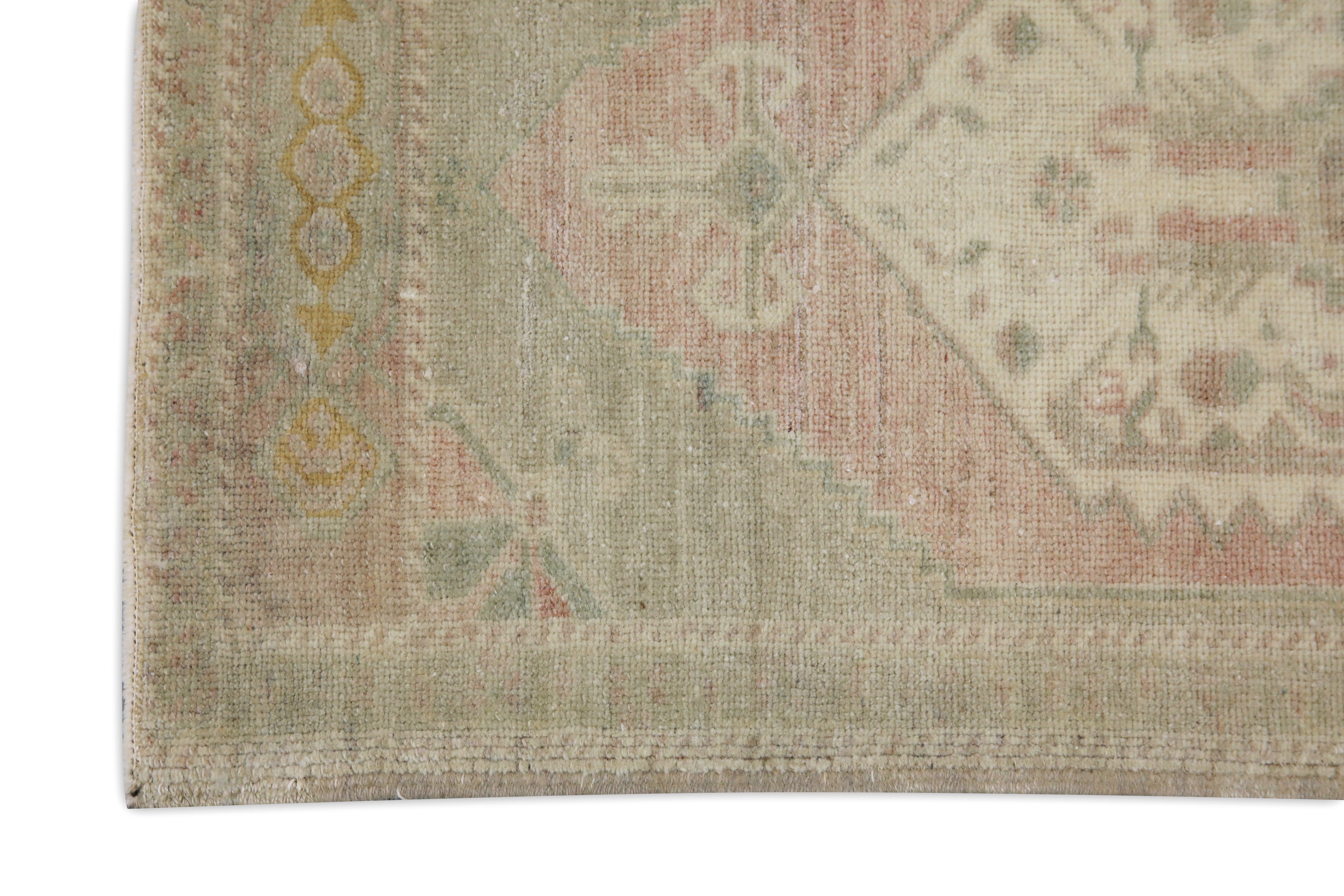 Hand-Knotted Oriental Hand Knotted Vintage Turkish Mini Rug 1'9