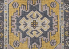 Oriental Hand Knotted Vintage Turkish Mini Rug 1'9" x 3'8" #10276