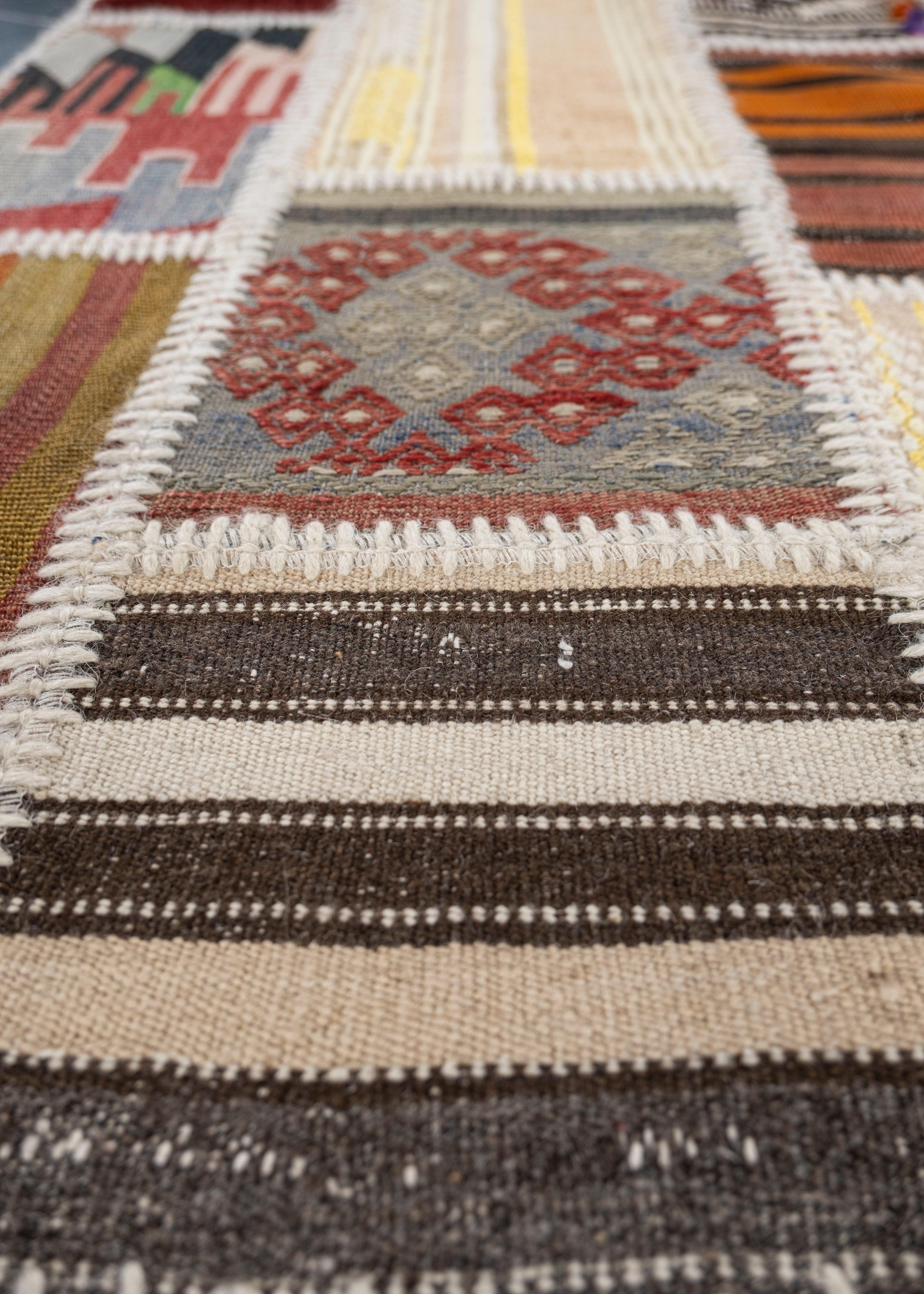 Hand-Knotted Oriental Hand Knotted Vintage Turkish Mini Rug 2' x 3'3