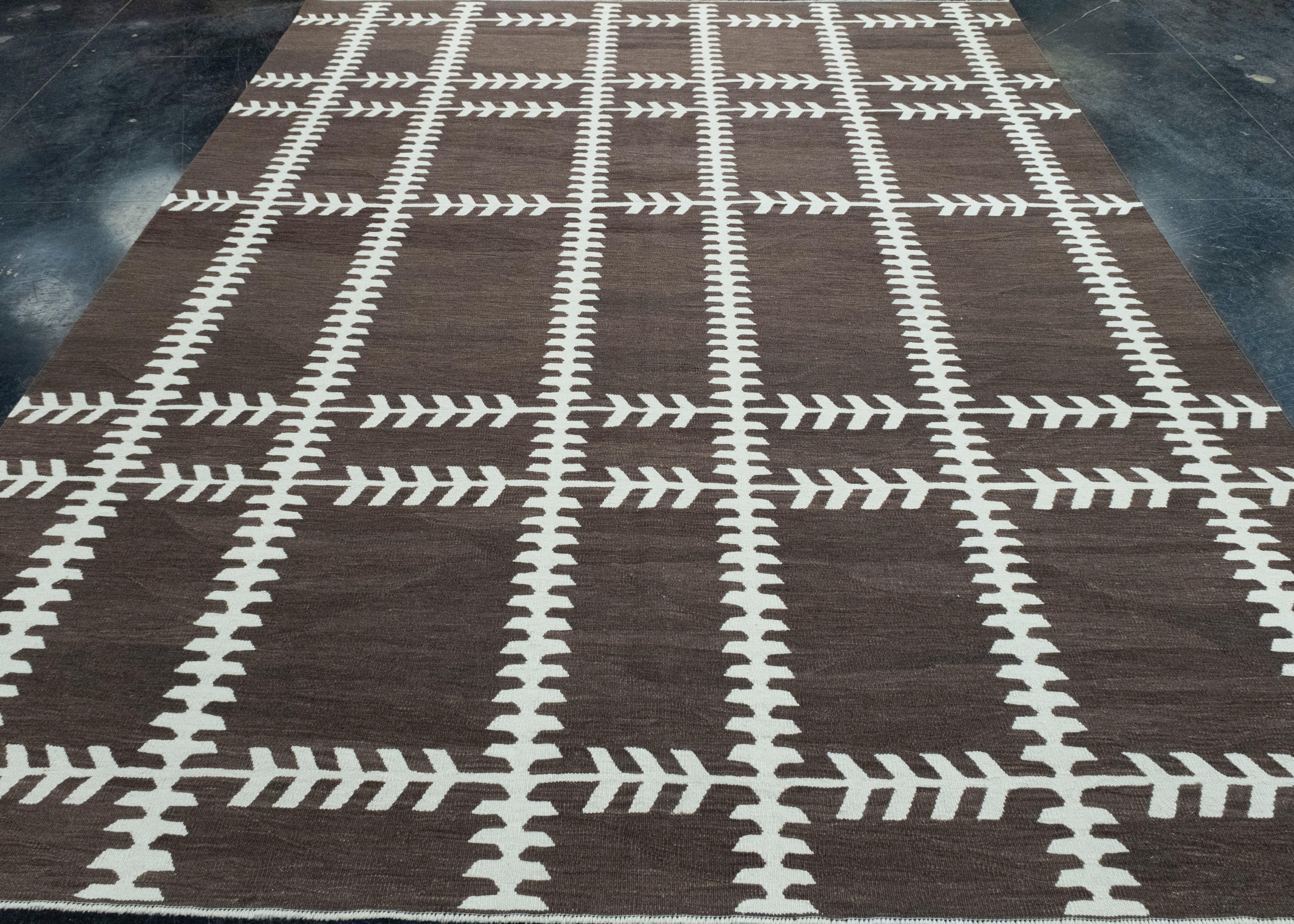 Oriental Handmade Flatweave Turkish Kilim 8'3