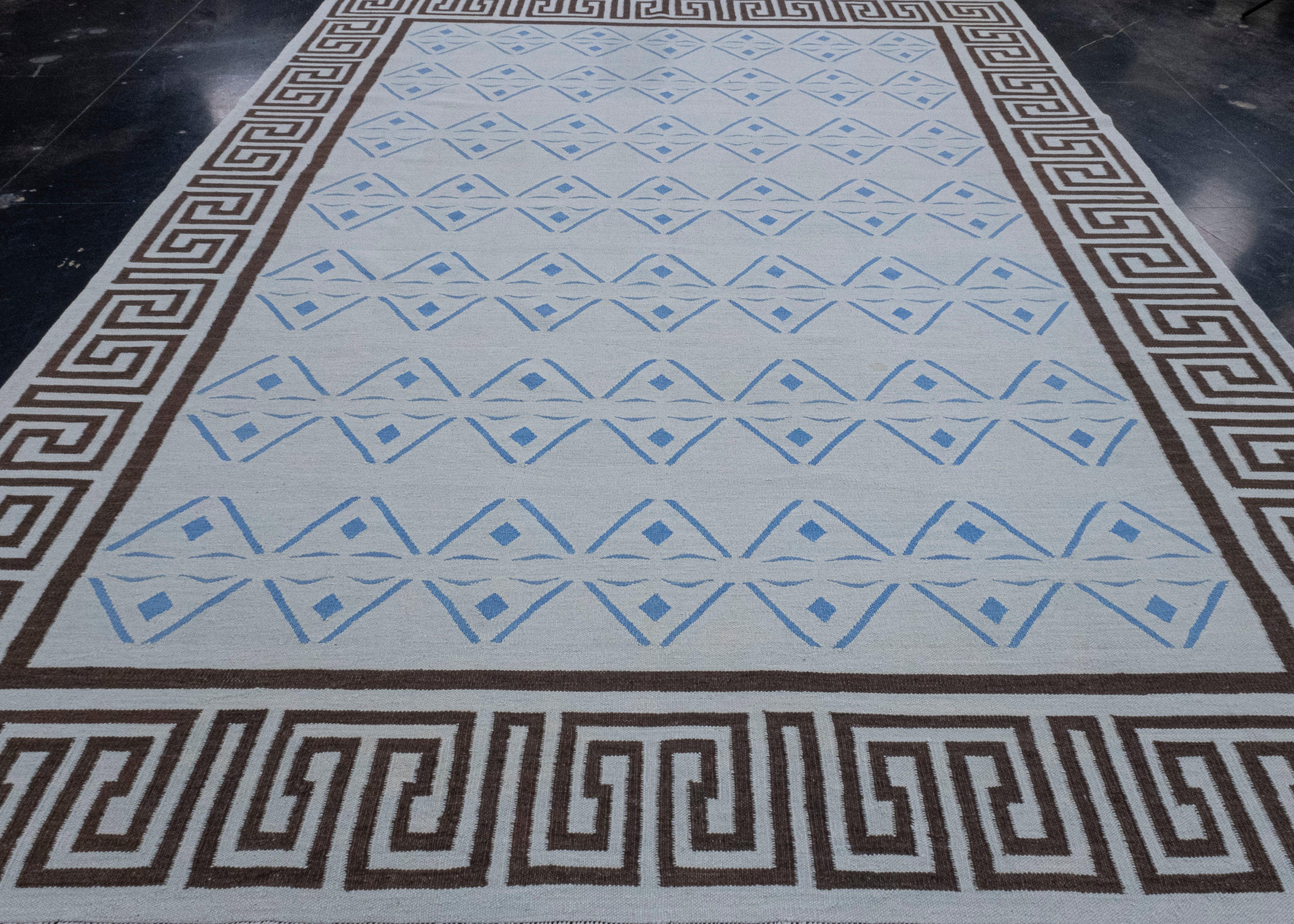 Oriental Handmade Flatweave Turkish Kilim 9'3