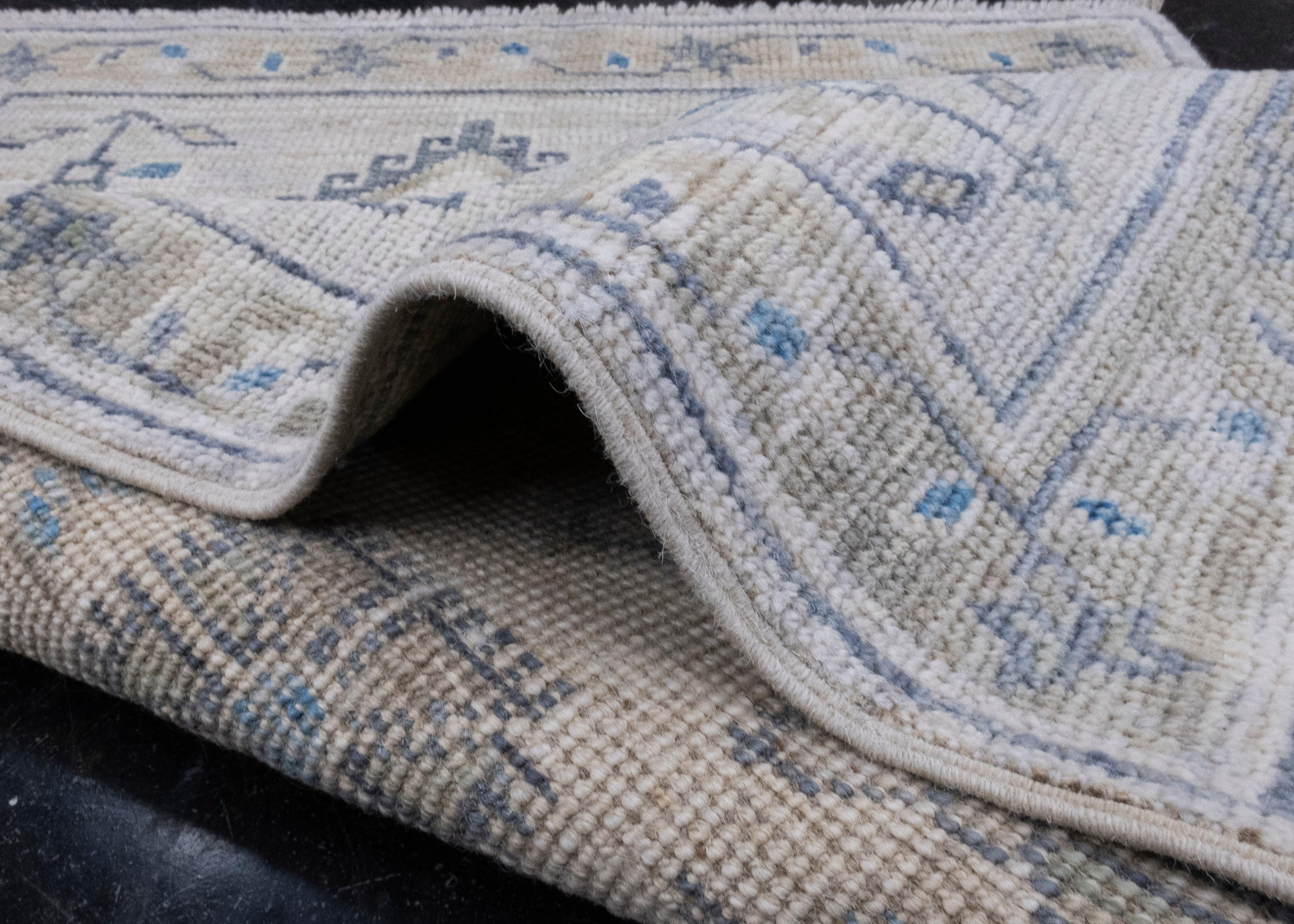 Oriental Handmade Oushak Rug 2'2