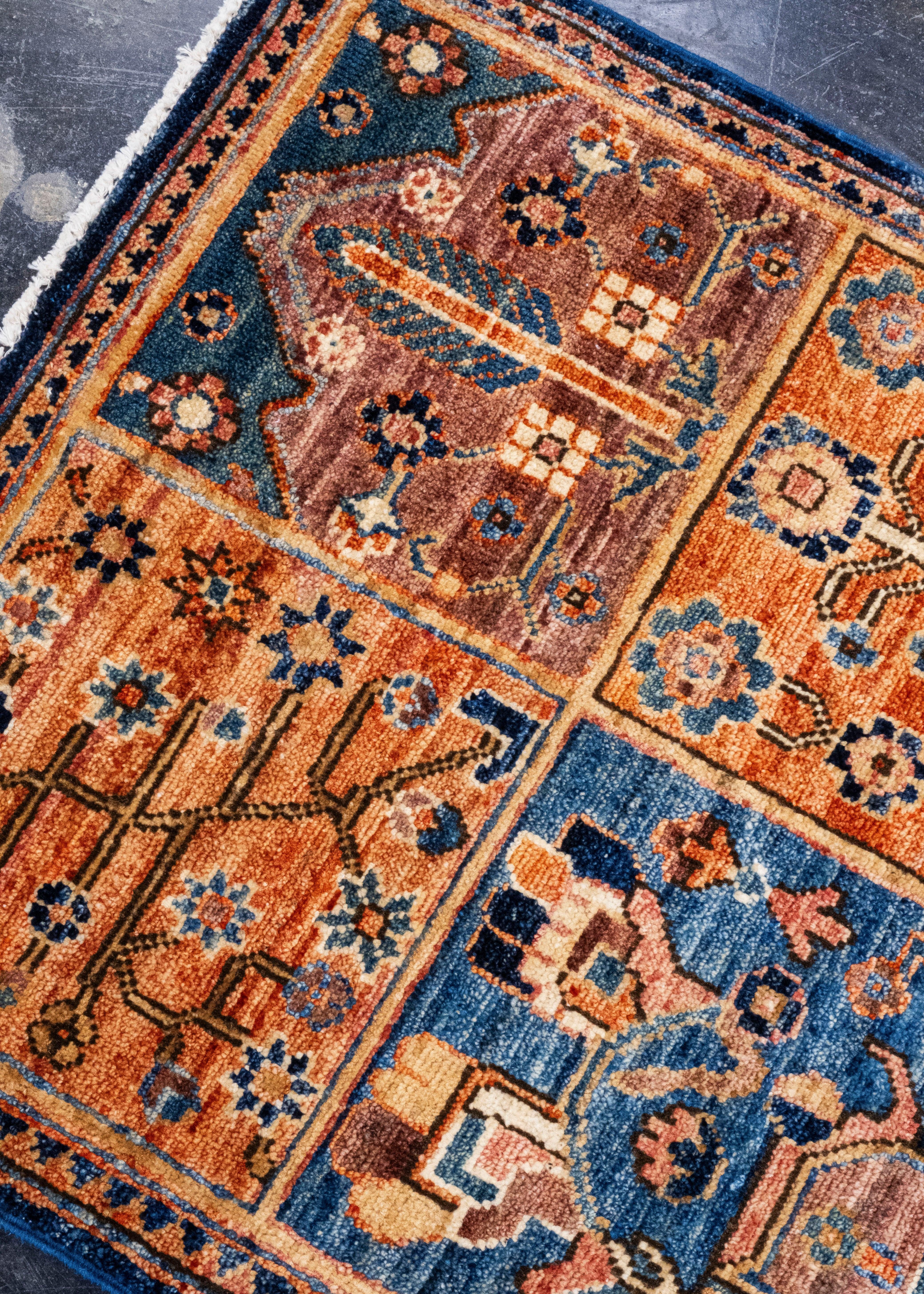 XXIe siècle et contemporain Tapis oriental fait main 2'1