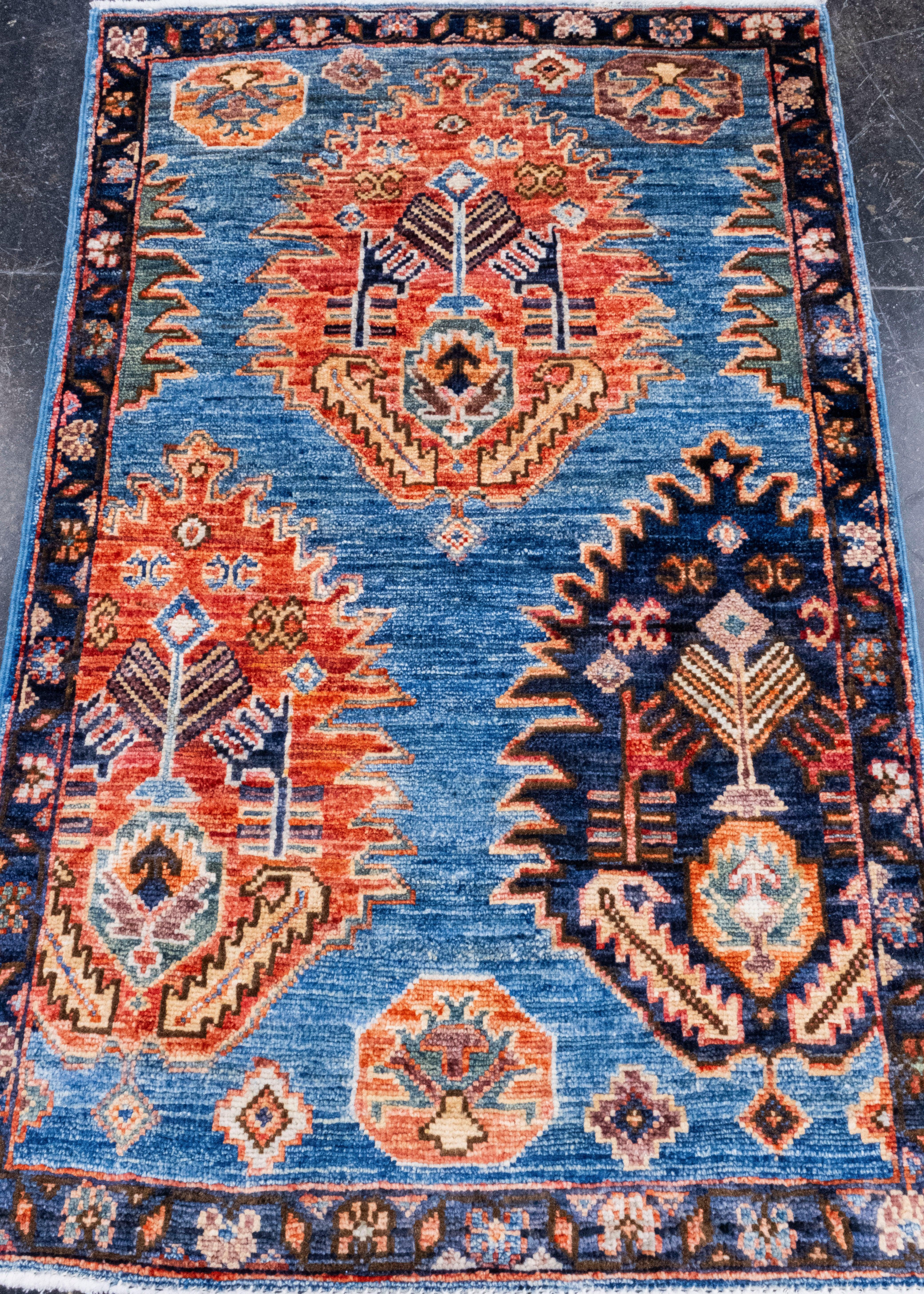 Oriental Handmade Rug 2'1