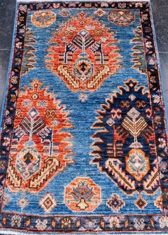Oriental Handmade Rug 2'1" x 3'5" #9028