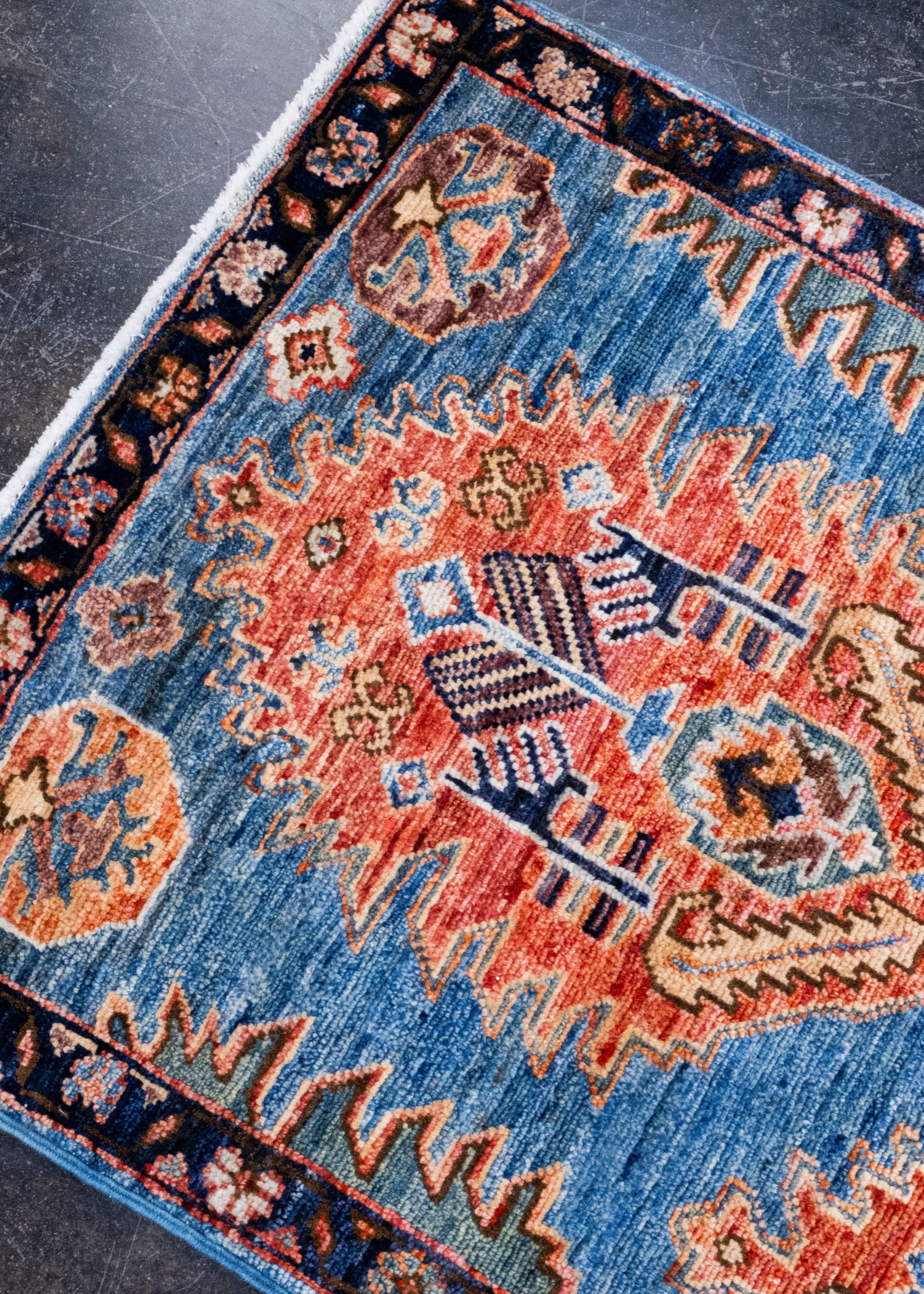 Oriental Handmade Rug 2'1