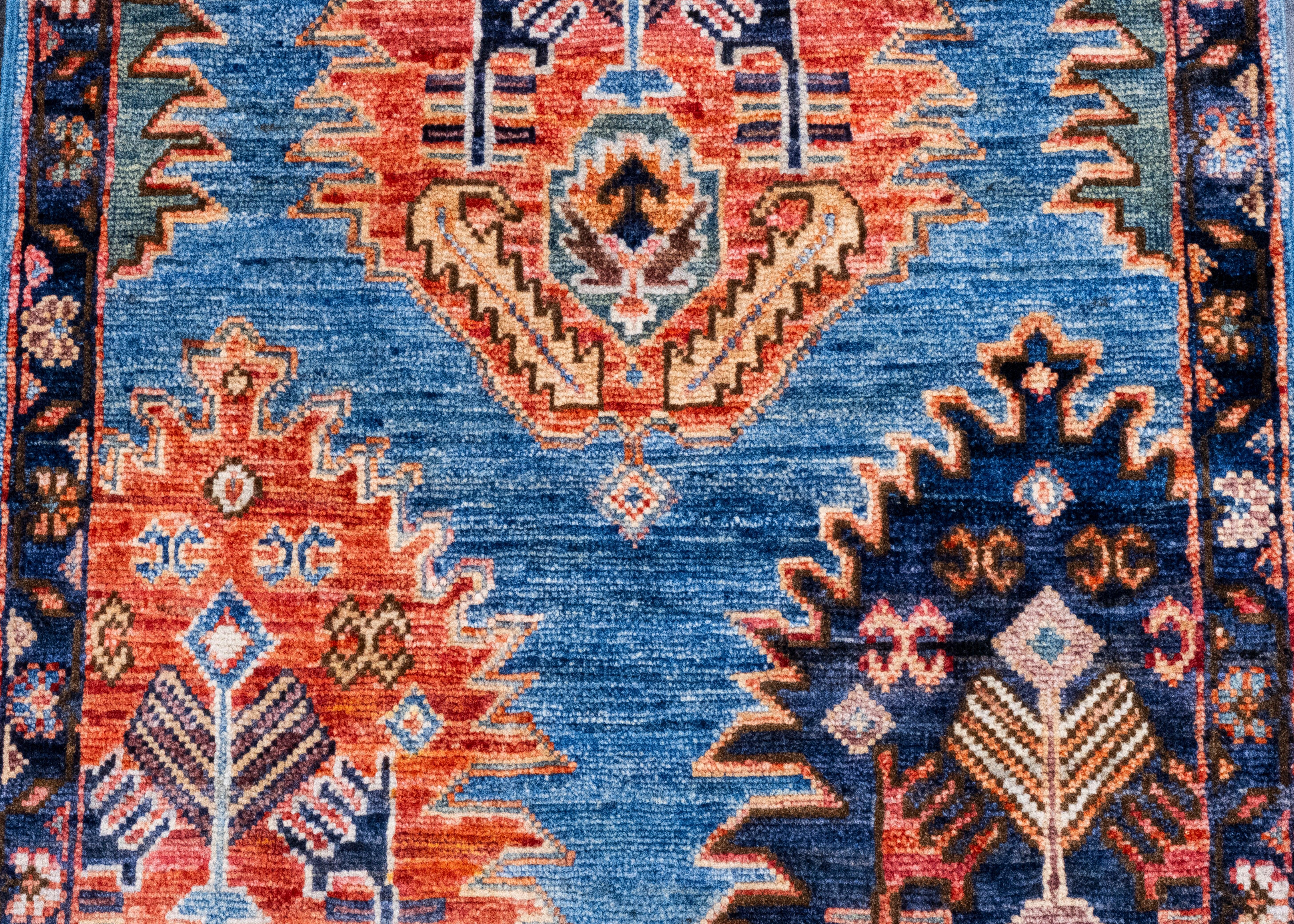 Contemporary Oriental Handmade Rug 2'1