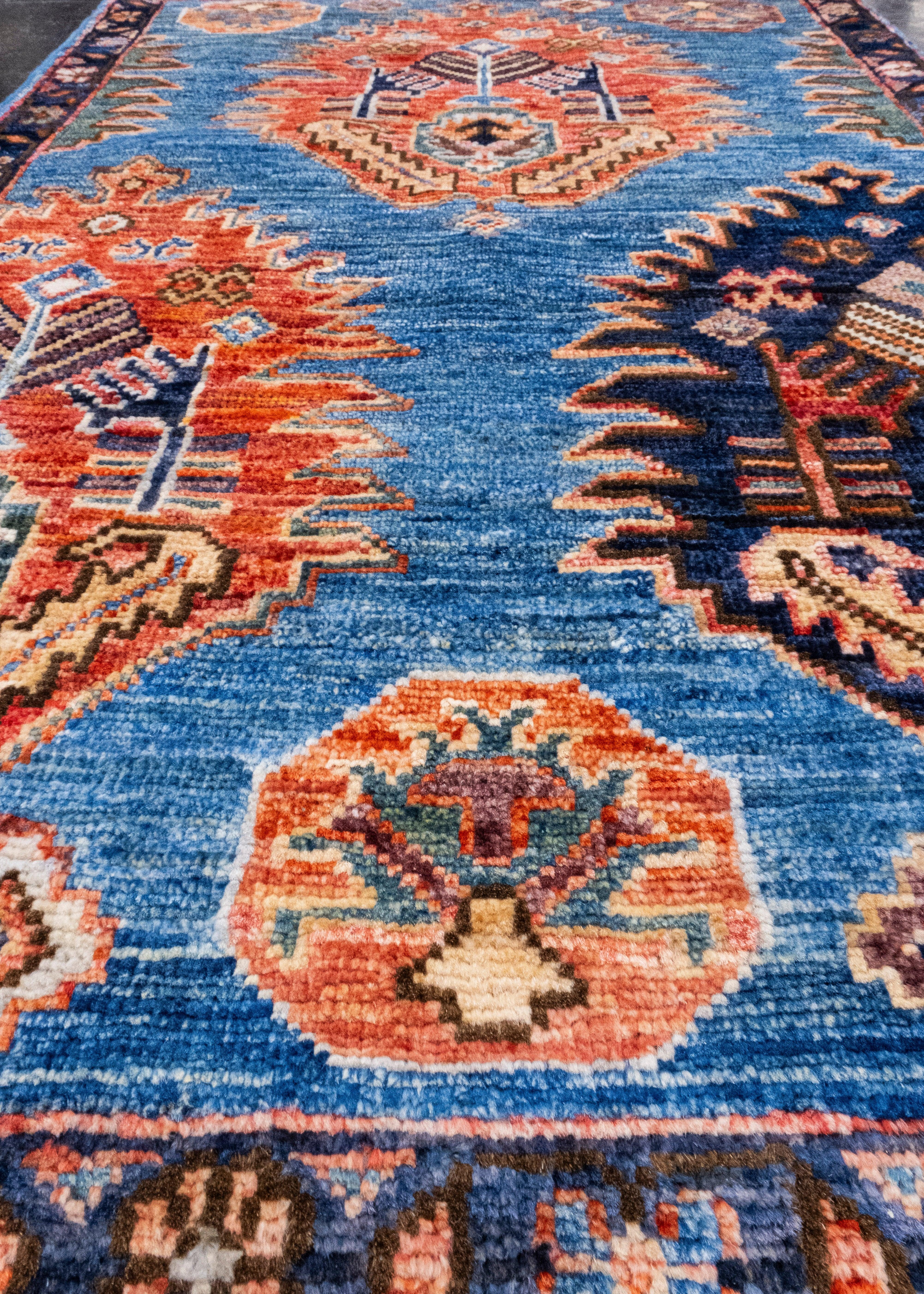 Wool Oriental Handmade Rug 2'1