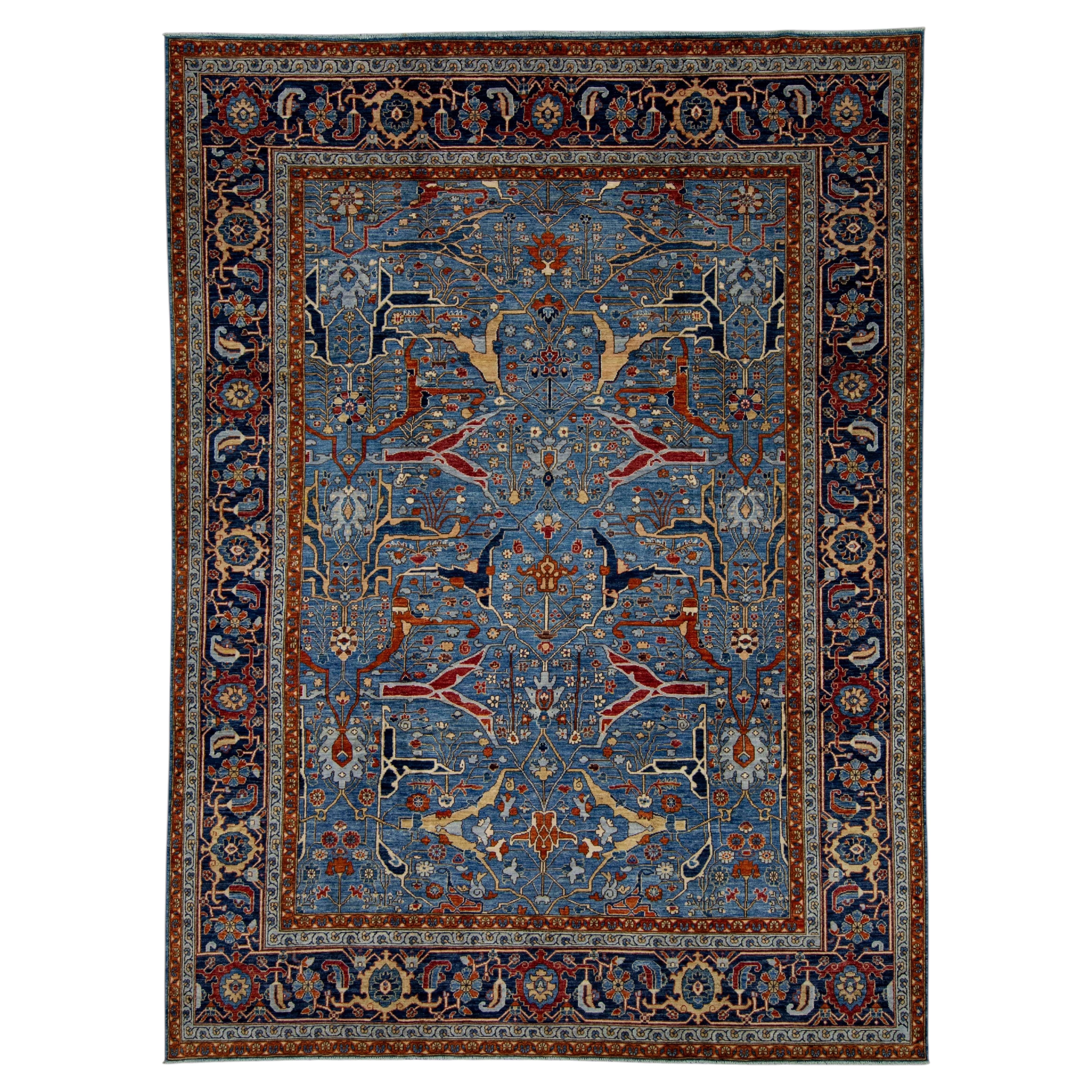Oriental Handmade Rug 8'10" x 12' #17783