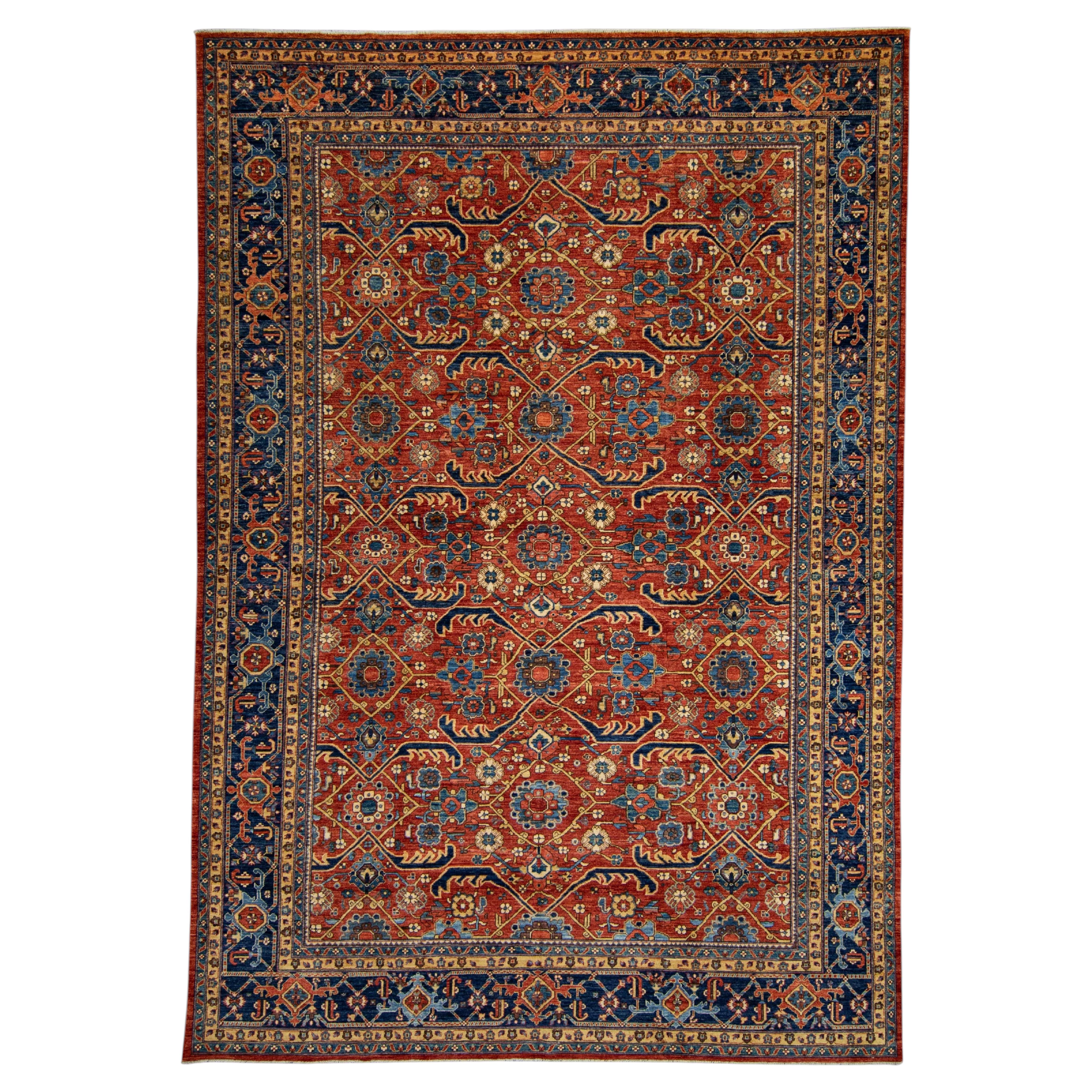Oriental Handmade Rug  9'11" x 14'2" #17774