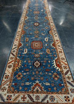 Oriental Handmade Runner Rug 4' x 19' #17013