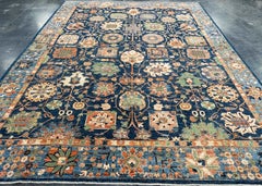 Oriental Handmade Runner Rug 8'10" x 11'9" #17014