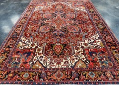 Oriental Handwoven Vintage Rug 7'10" x 10'11" #17803