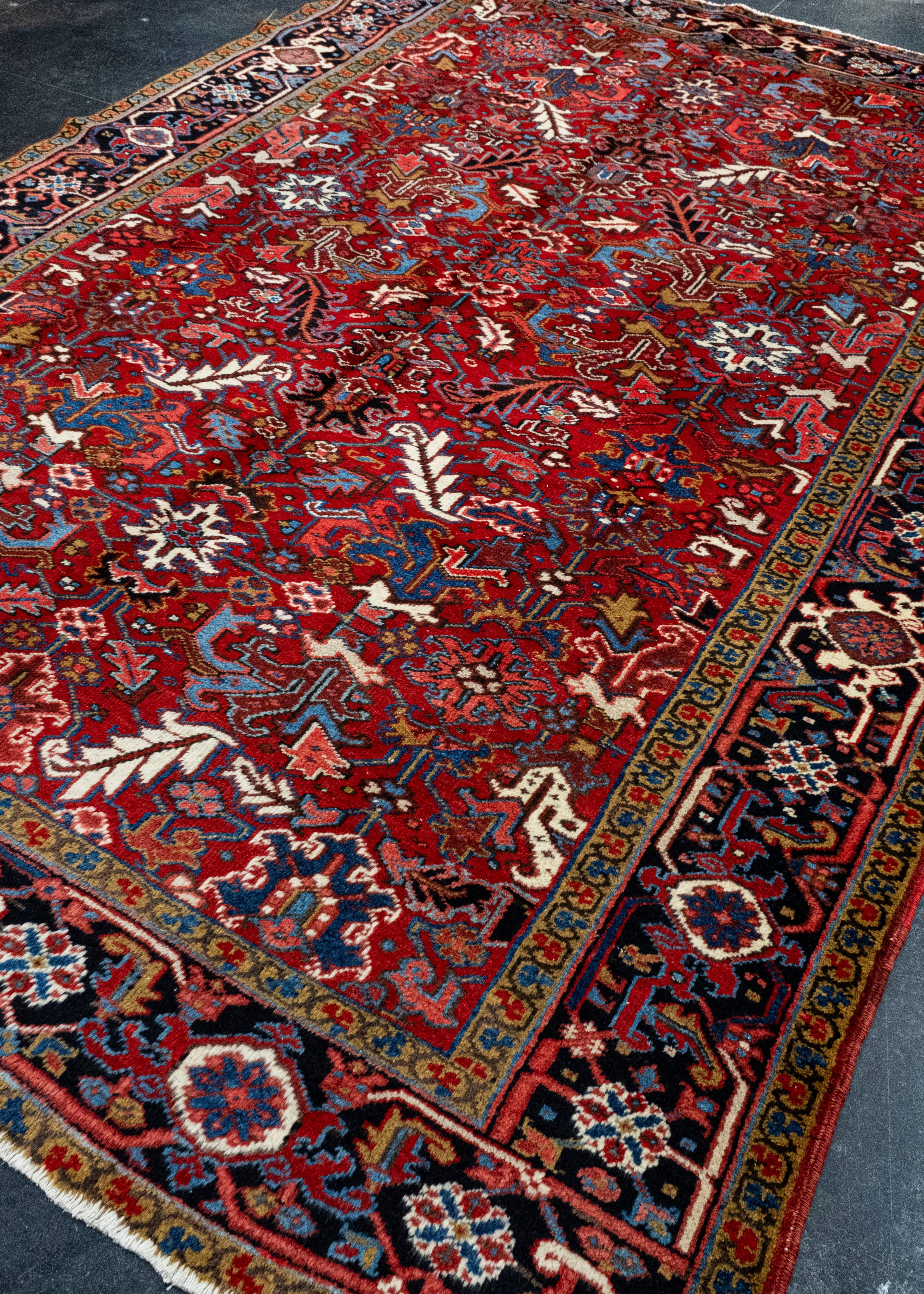 Turco Oriental Handwoven Vintage Rug 7'10