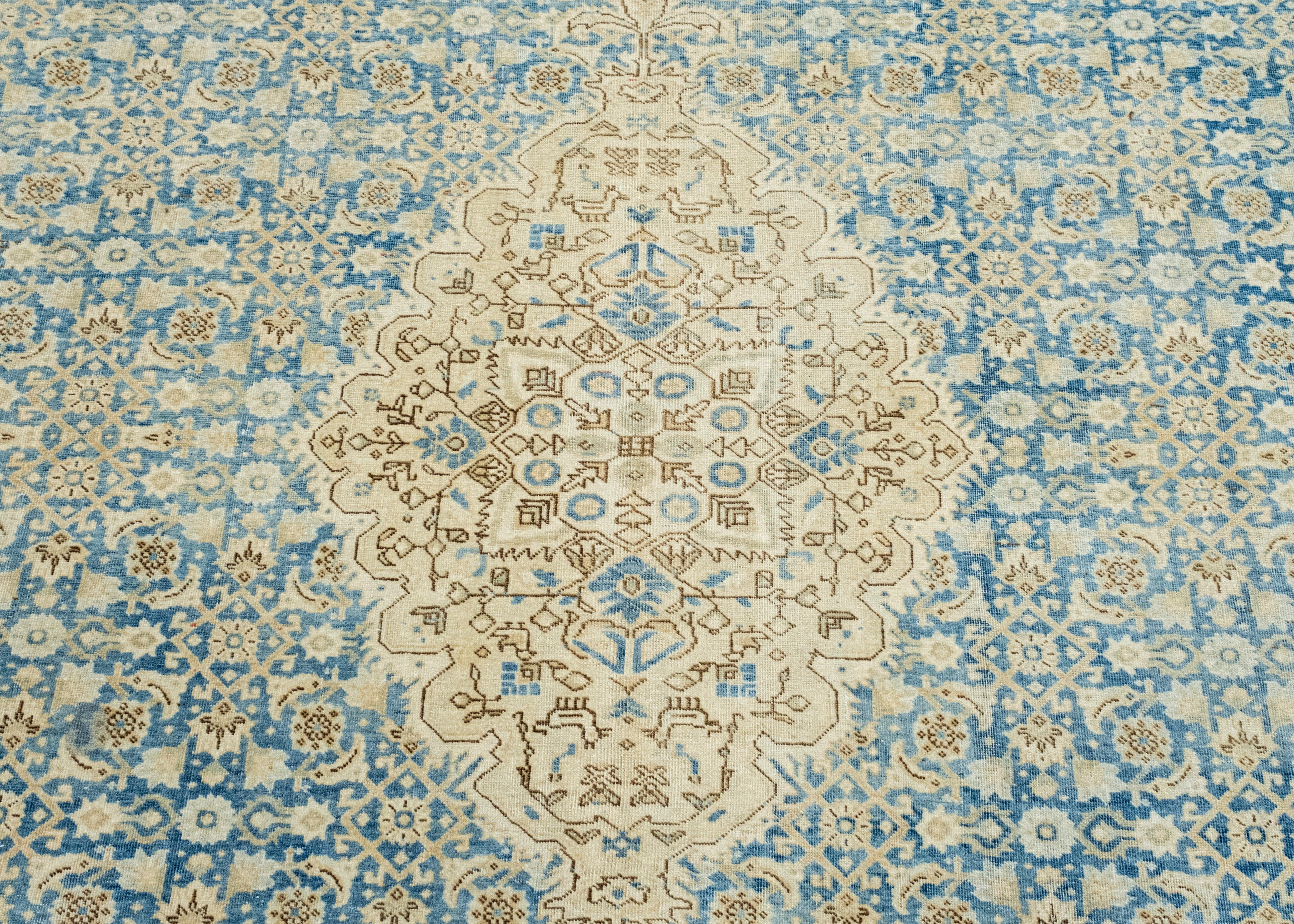 XXI secolo e contemporaneo Tappeto Oriental Vintage tessuto a mano 7'2
