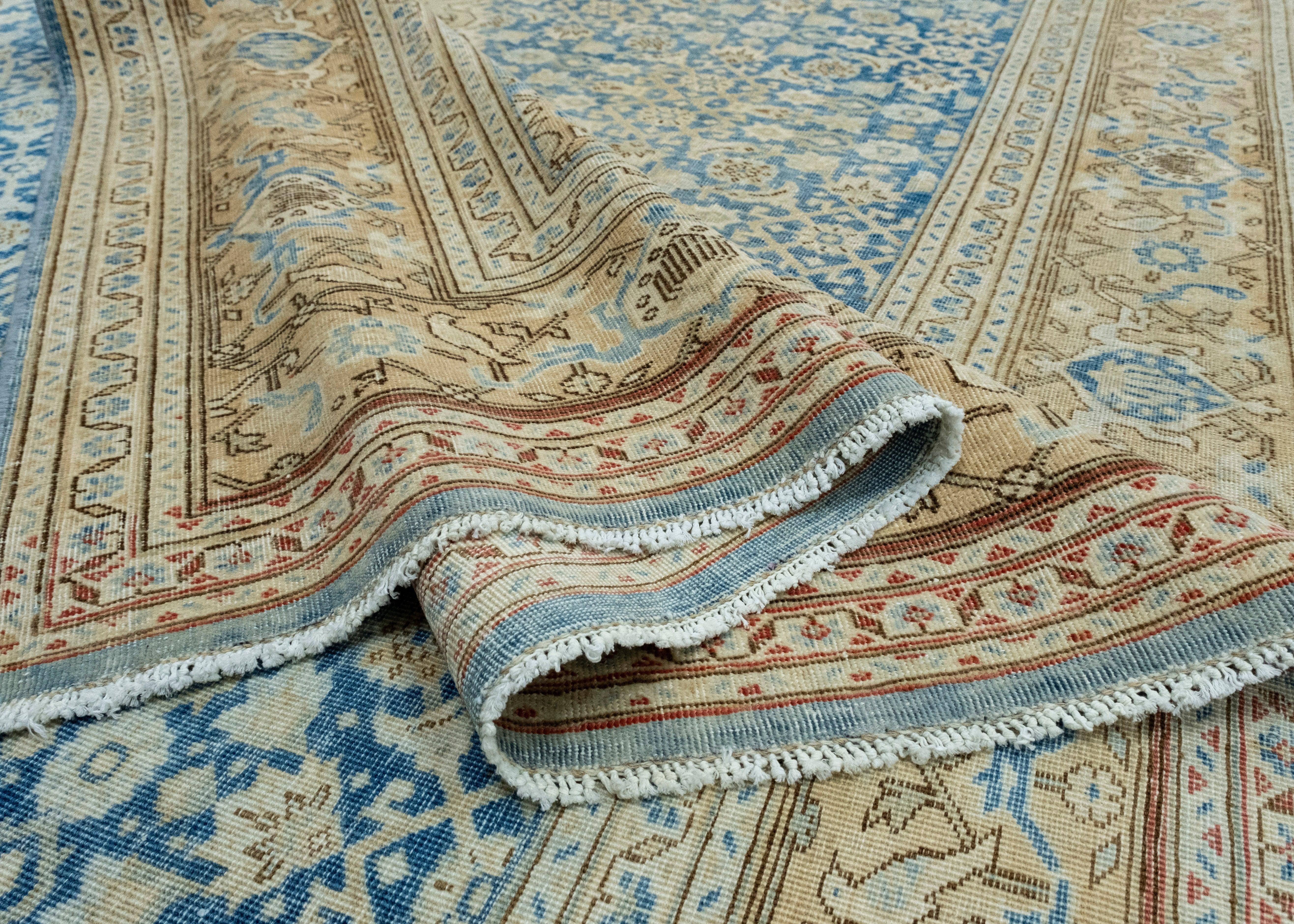 Lana Tappeto Oriental Vintage tessuto a mano 7'2
