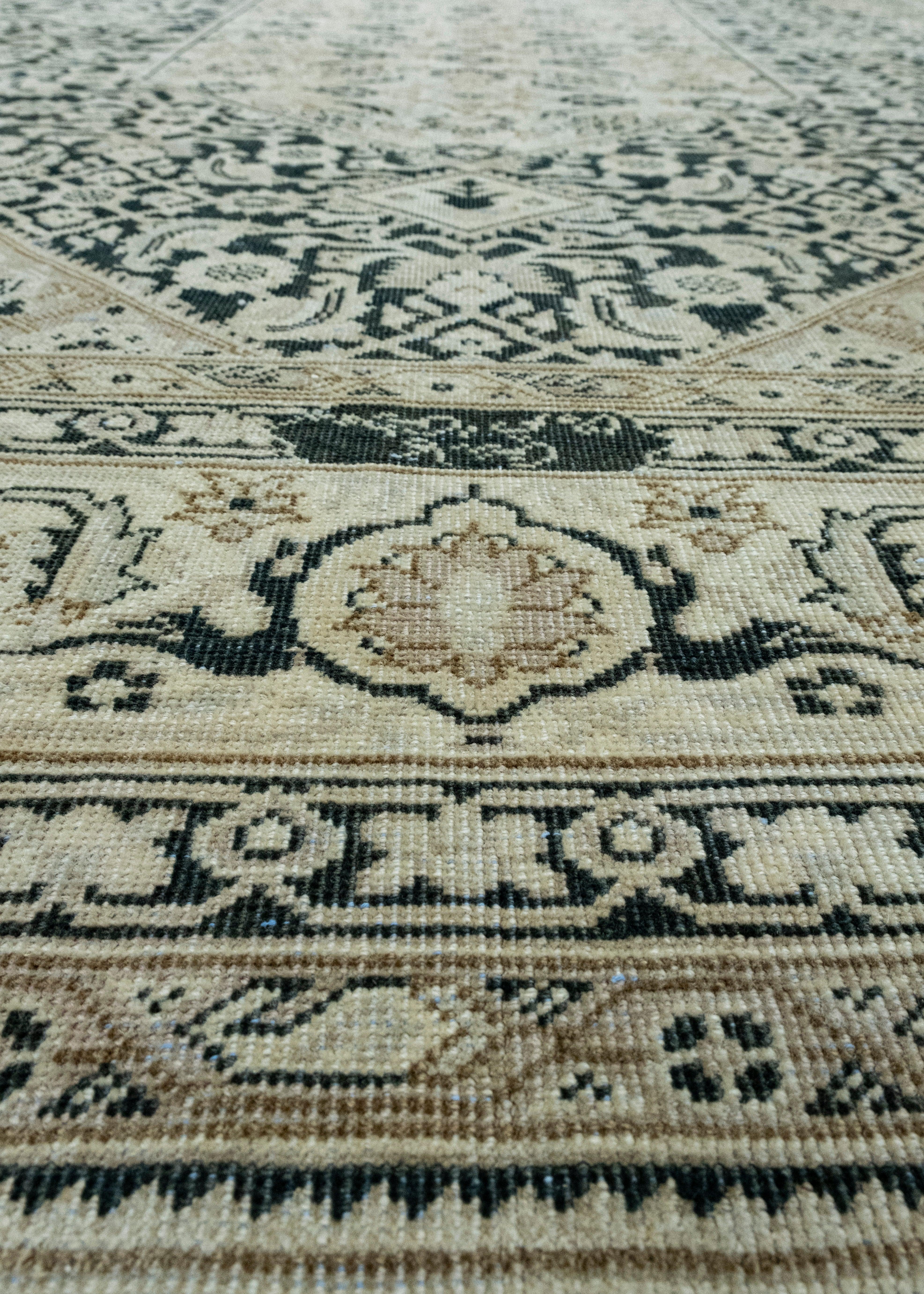 Tappeto Oriental Vintage tessuto a mano 7'3