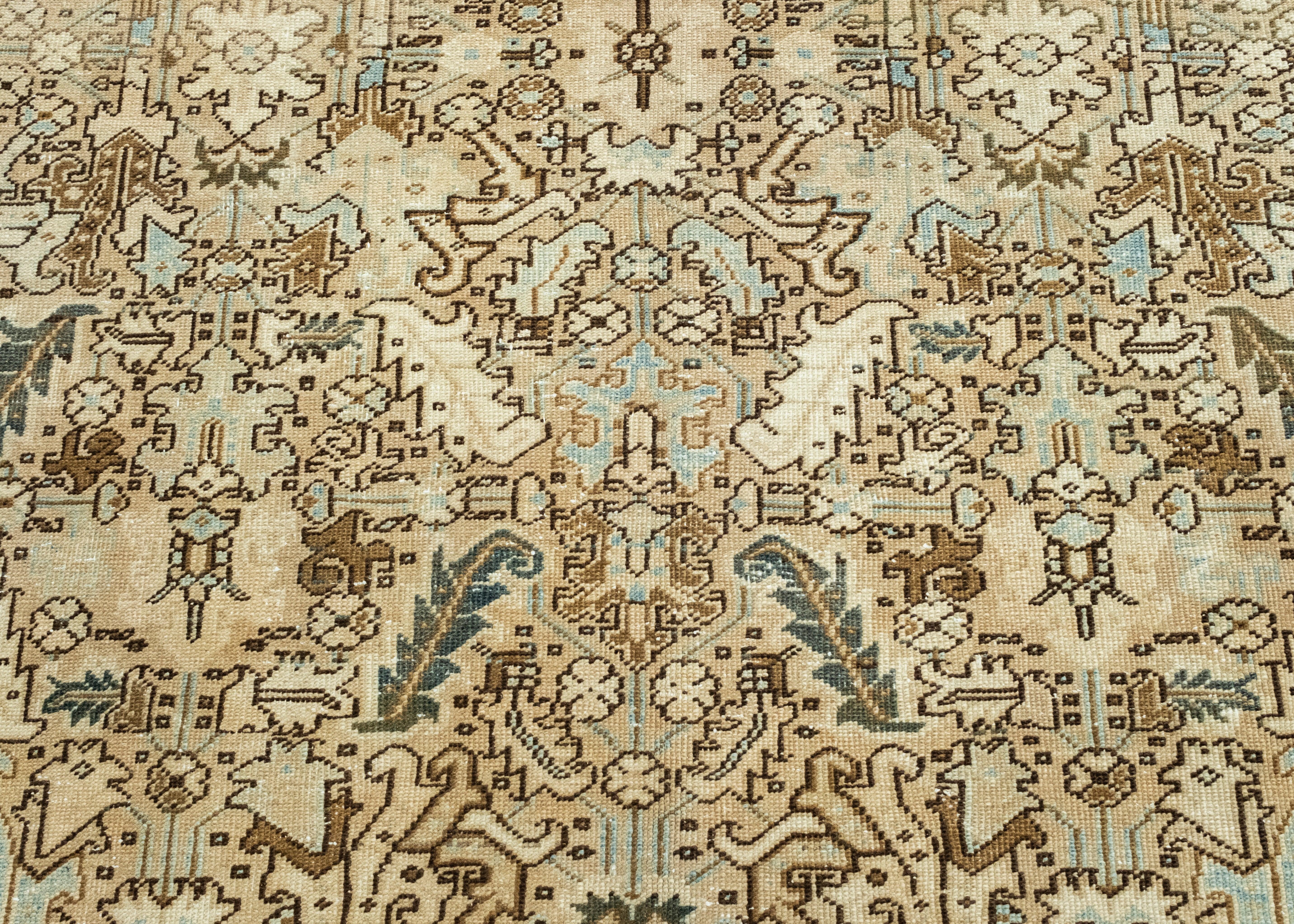 XXI secolo e contemporaneo Tappeto Oriental Vintage tessuto a mano 7'4
