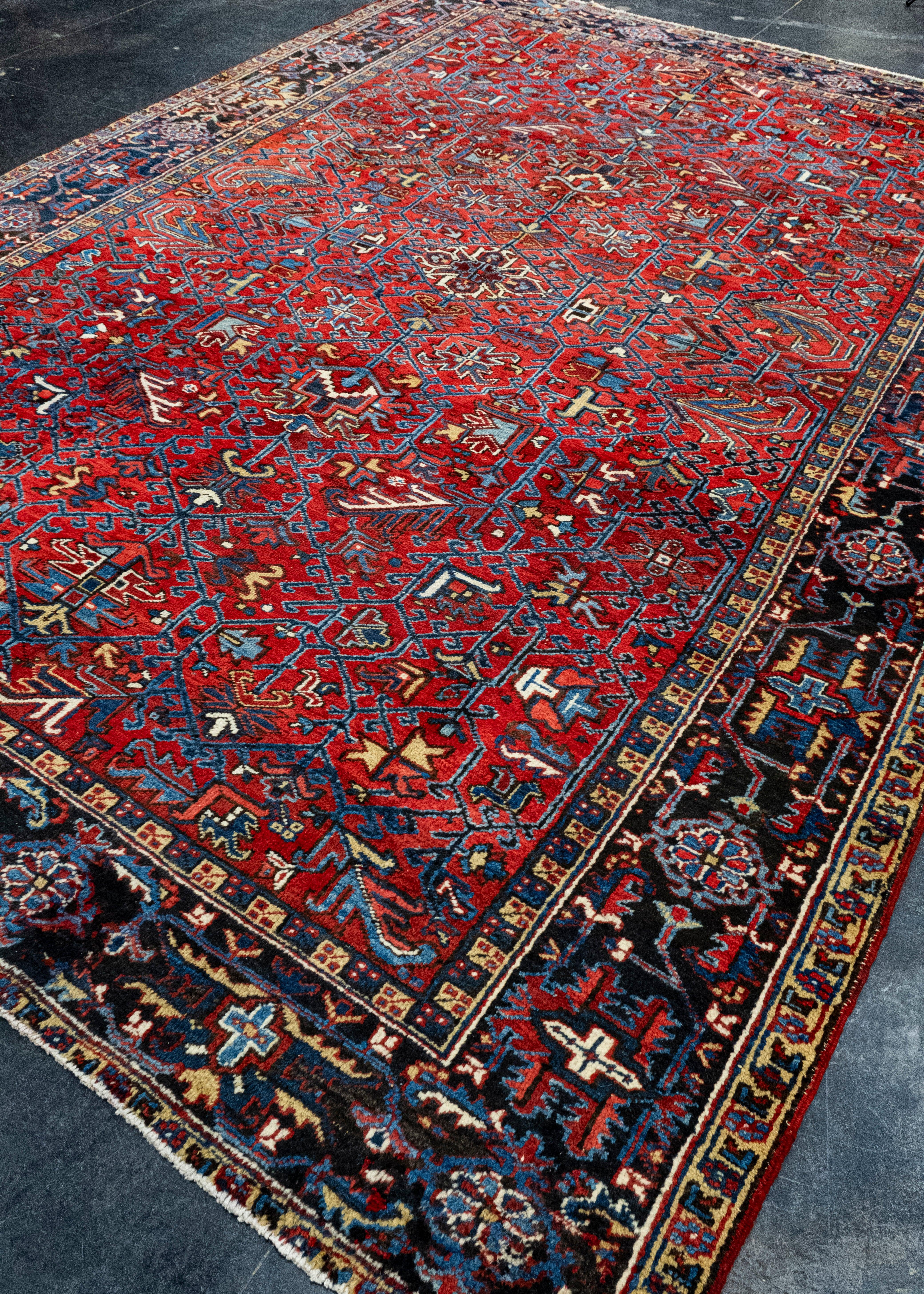 Turco Oriental Handwoven Vintage Rug 8'4