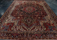 Oriental Handwoven Vintage Rug 8'9" x 11'6" #17401