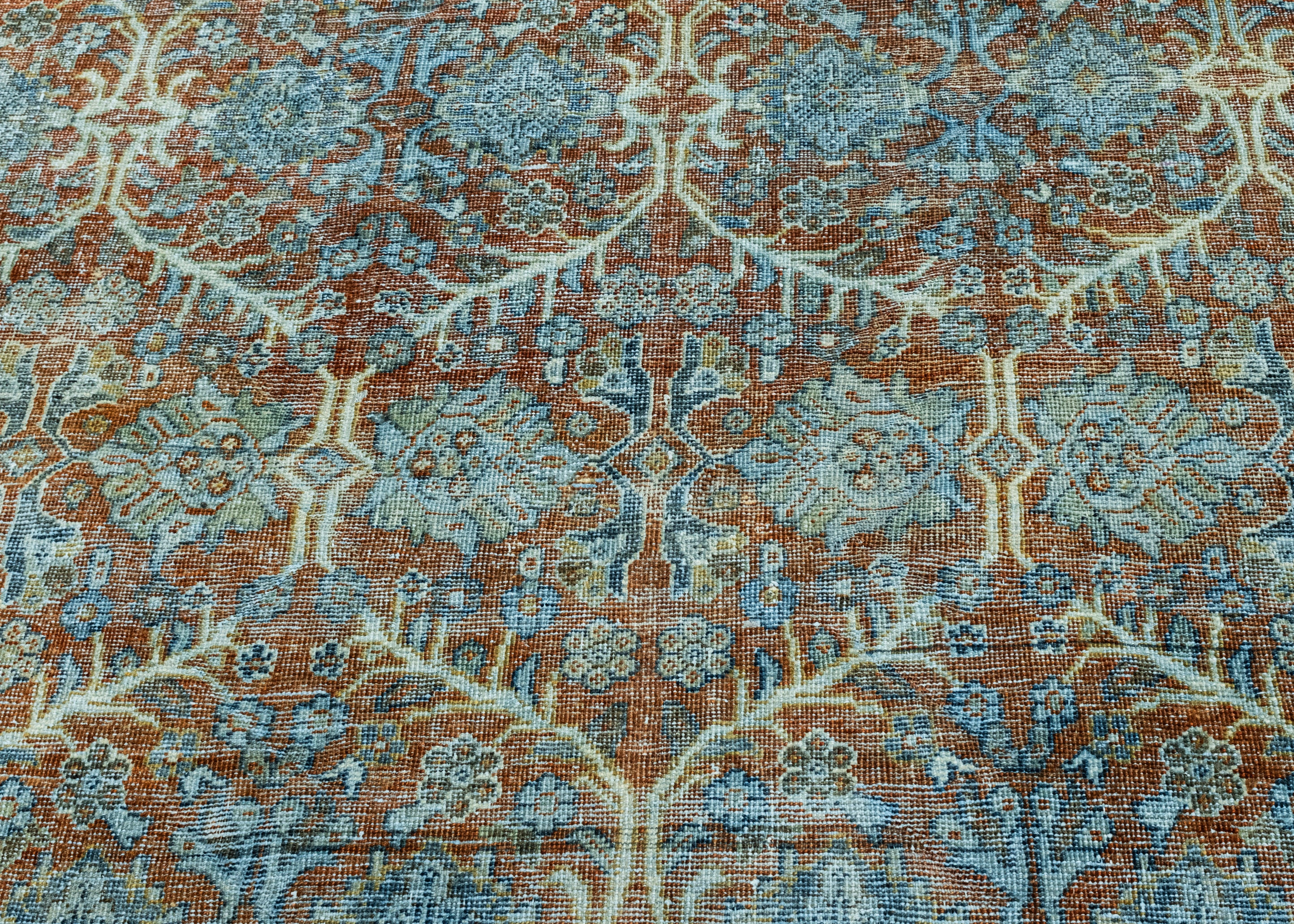 XXI secolo e contemporaneo Tappeto Oriental Vintage tessuto a mano 9'7