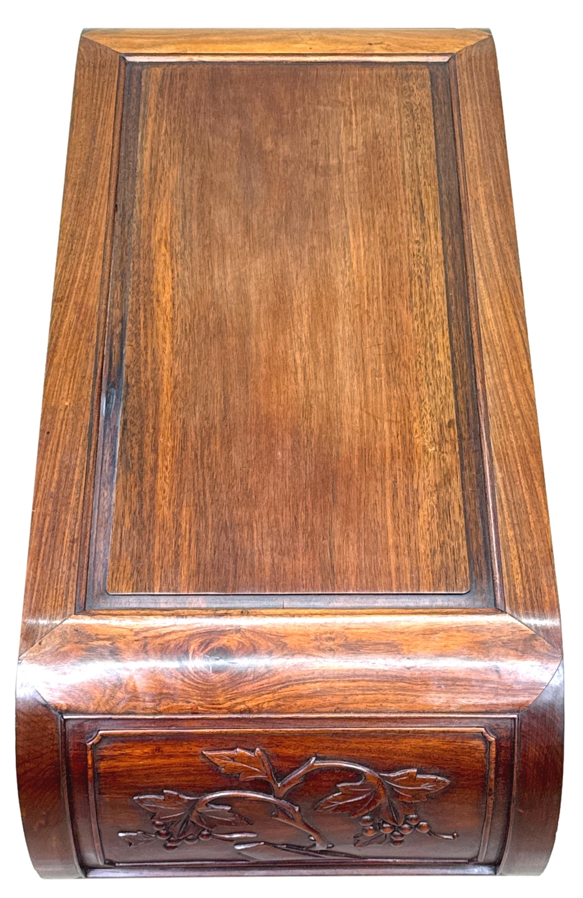 Chinese Oriental Hardwood 19th Century Opium Coffee Table For Sale