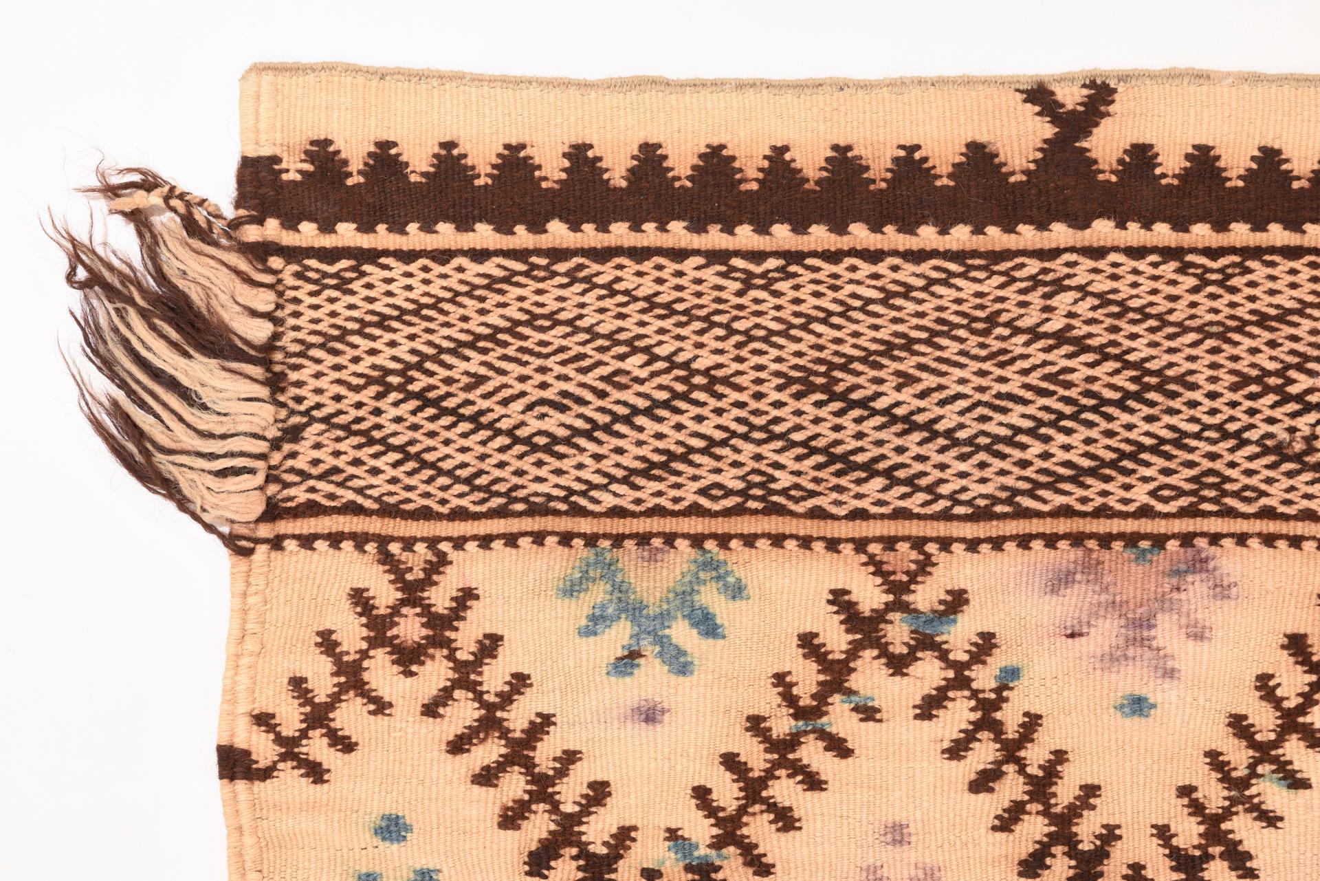Tessuto a mano Kilim orientale GLAWI in vendita