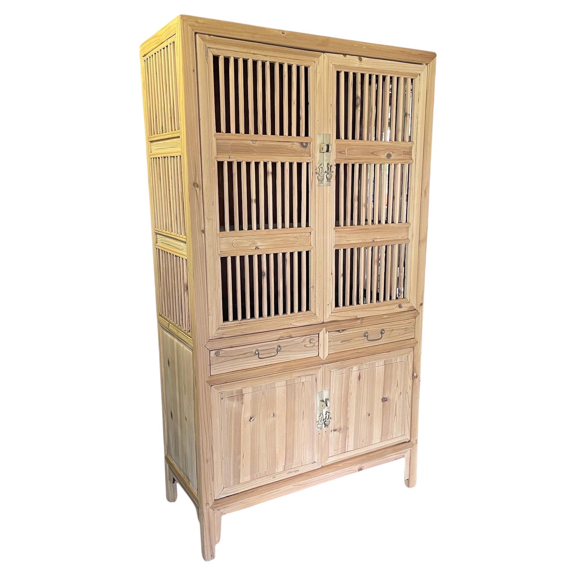 Oriental Kitchen Drinks Cabinet Cupboard For Sale