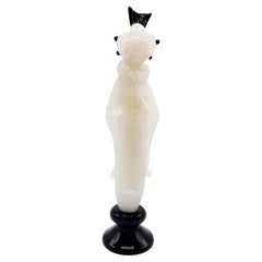 Oriental Lady Murano Glass Figurine
