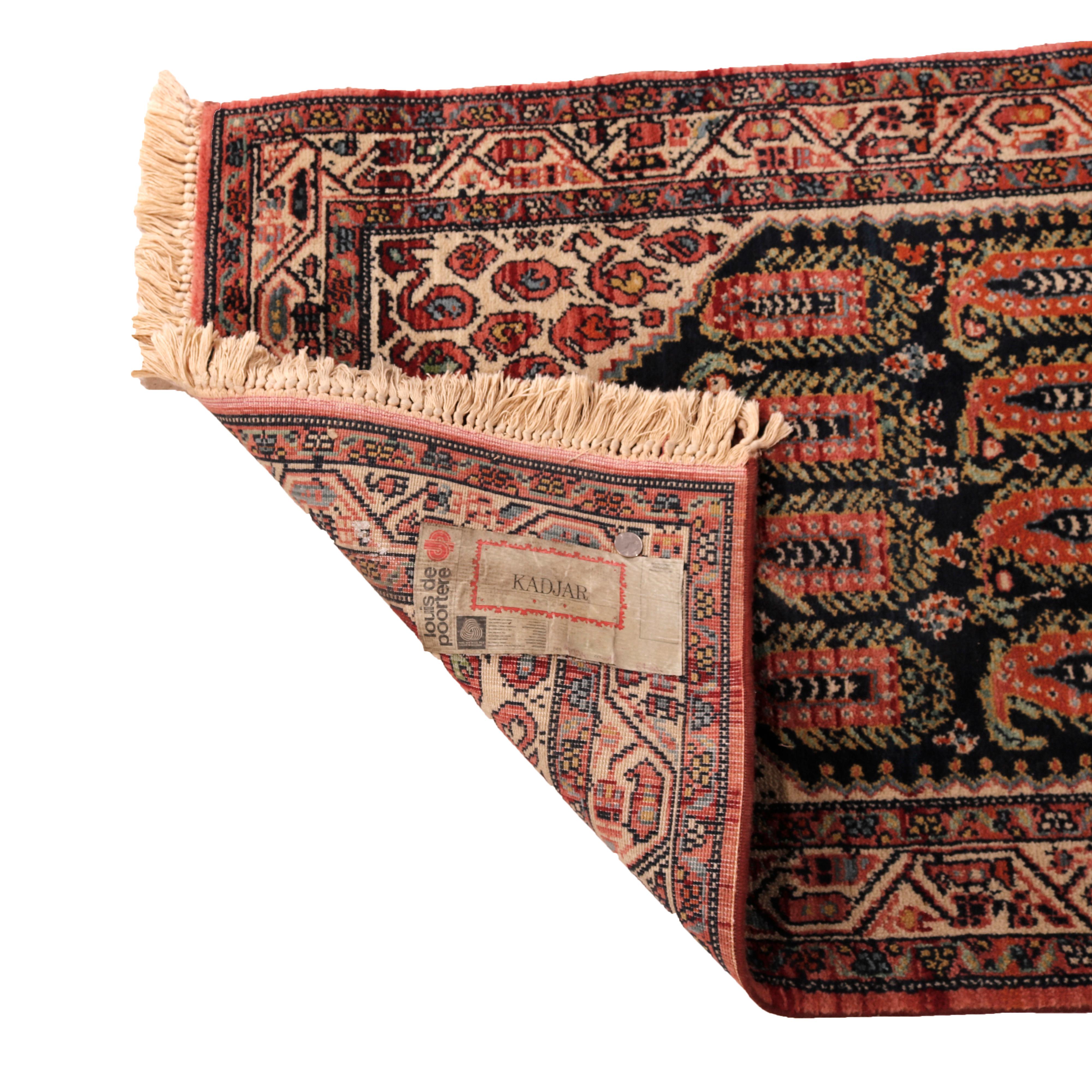 Oriental Long Runner with Repeating Boteh Pattern Circa 1950 For Sale 3