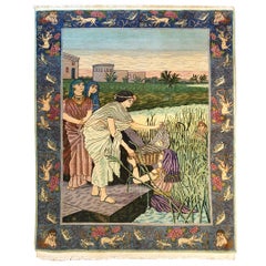 Oriental Moïse Rug, 20th Century