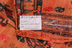 Orientalischer bestickter „Cicim“-Stoff aus altem Stoff