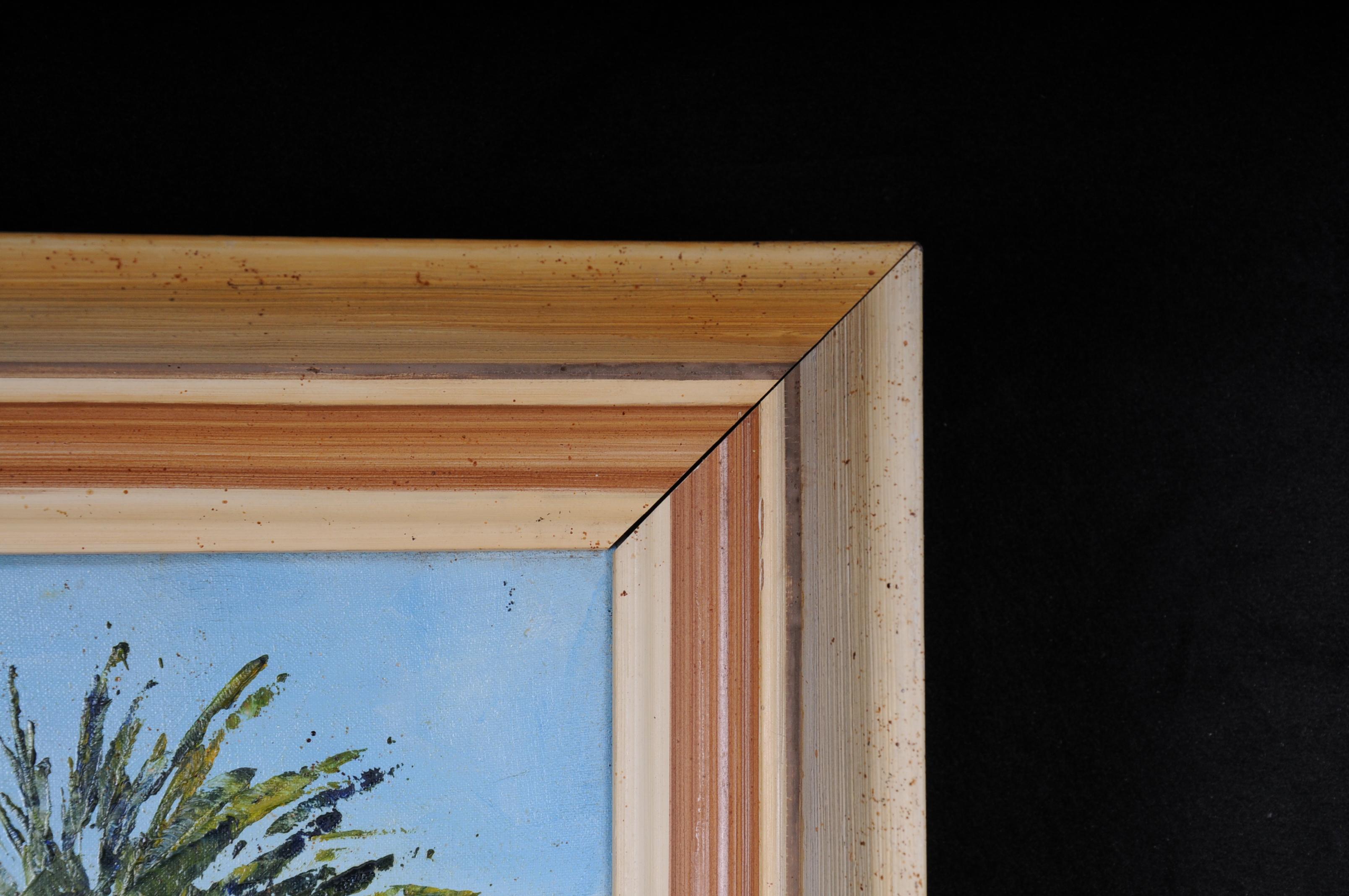 Peinture à l'huile orientale O. Birkholz 4