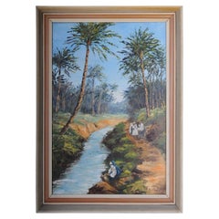 Oriental Painter Oil Painting O. Birkholz