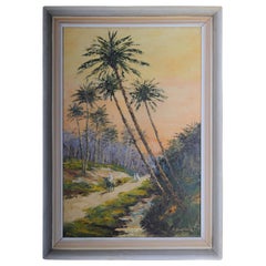 Orientalischer orientalischer Maler, Ölgemälde, signiert O. Birkholz