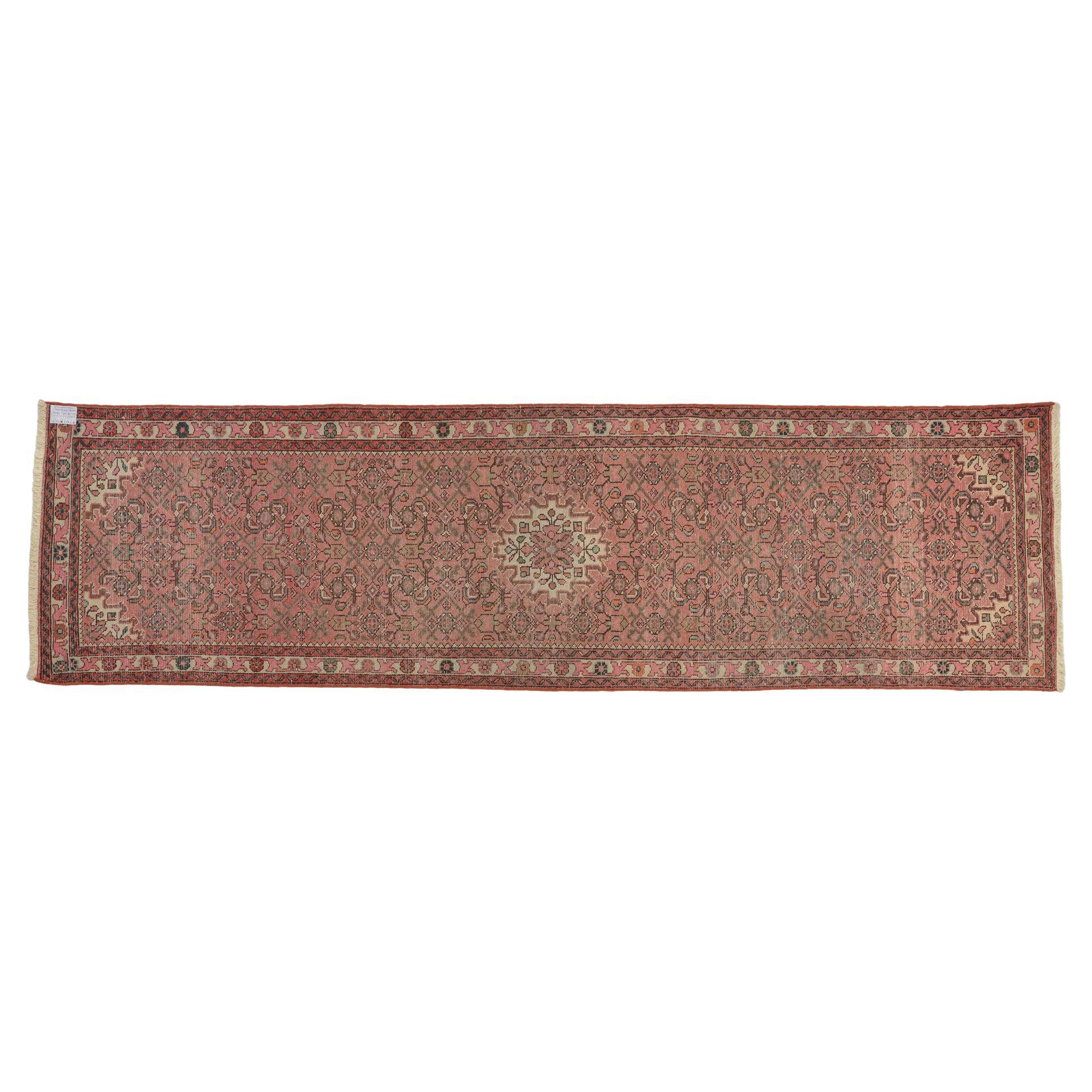 Other Oriental Pastel Runner Carpet For Sale