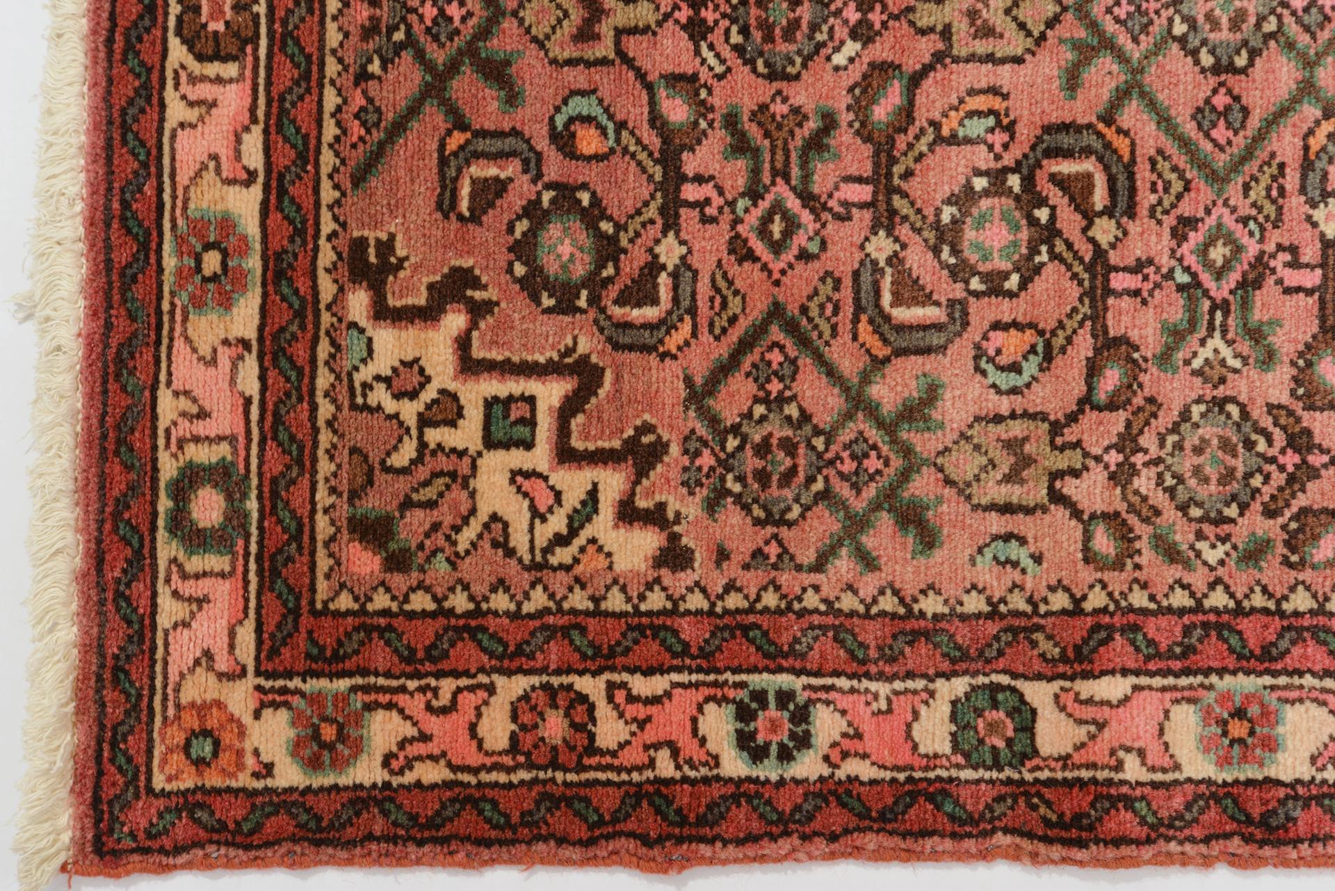Oriental Pastel Runner Carpet For Sale 1