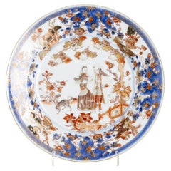 Orientalisches Porzellan – Imari-Teller – Gouverneur Duff und seine Frau
