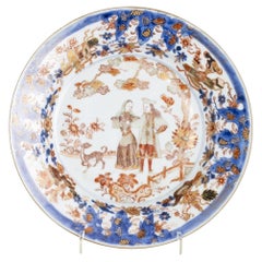 Orientalisches Porzellan – Imari-Teller – Gouverneur Duff und seine Frau