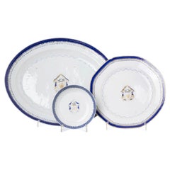 Oriental porcelain - Serving dish and bowl - East India Company