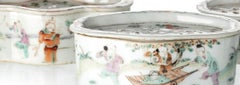 Oriental porcelain - Three incense burners - 19th century