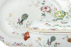 Porcelana oriental - Sopera con fuente - Compañía de las Indias Orientales