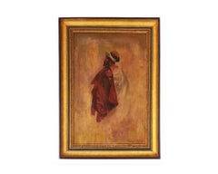 Oriental Portrait Oil Painting by Addison Millar
