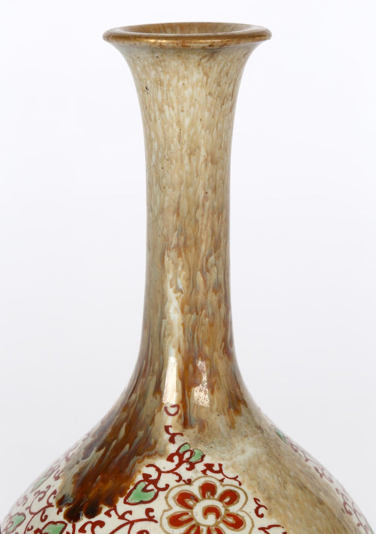 Oriental Quality Hand Crafted Floral Decorated And Glazed Onion Shape ...