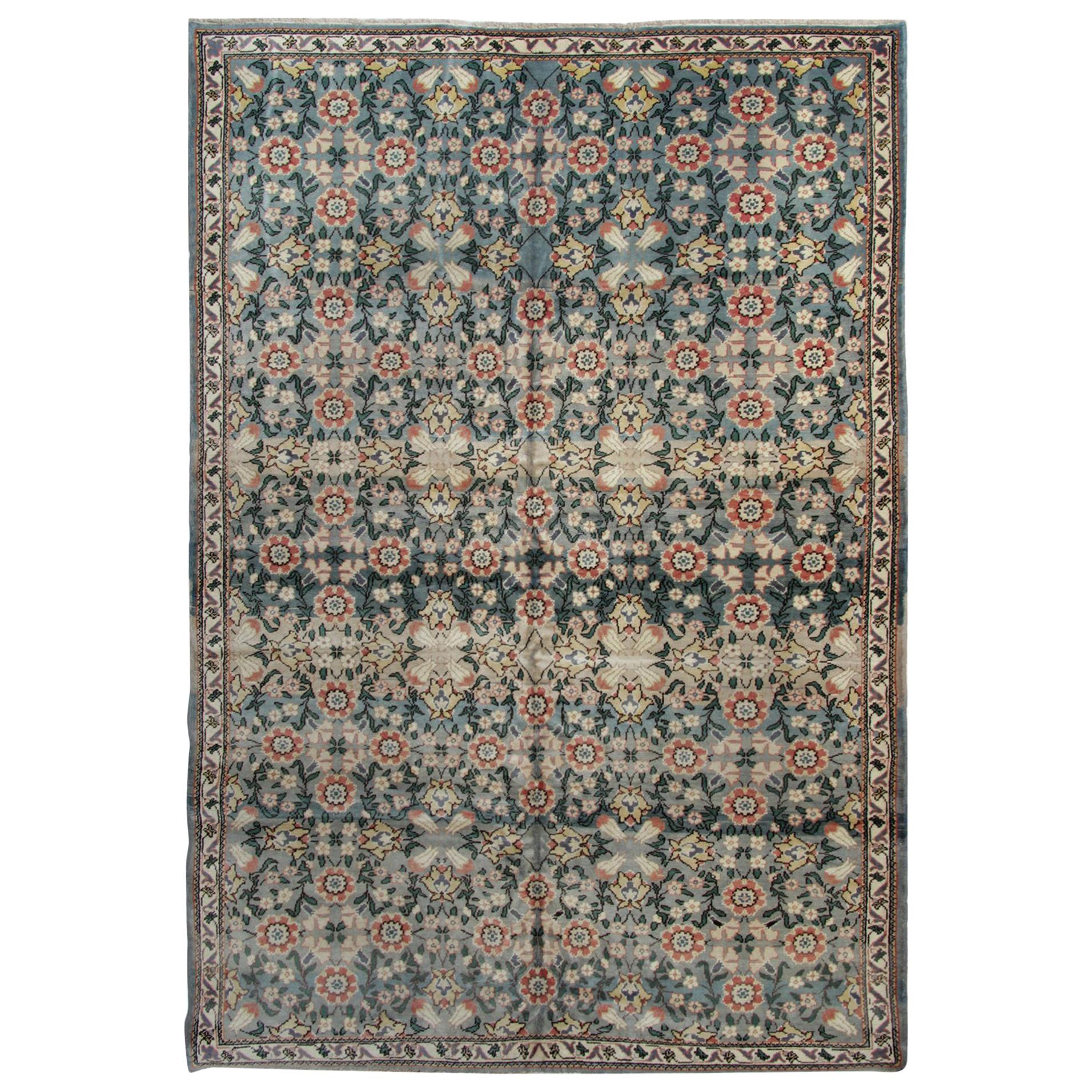 Oushak-Teppiche, Orientteppiche Handgefertigter Teppich Vintage Teppiche Traditionelle türkische Teppiche