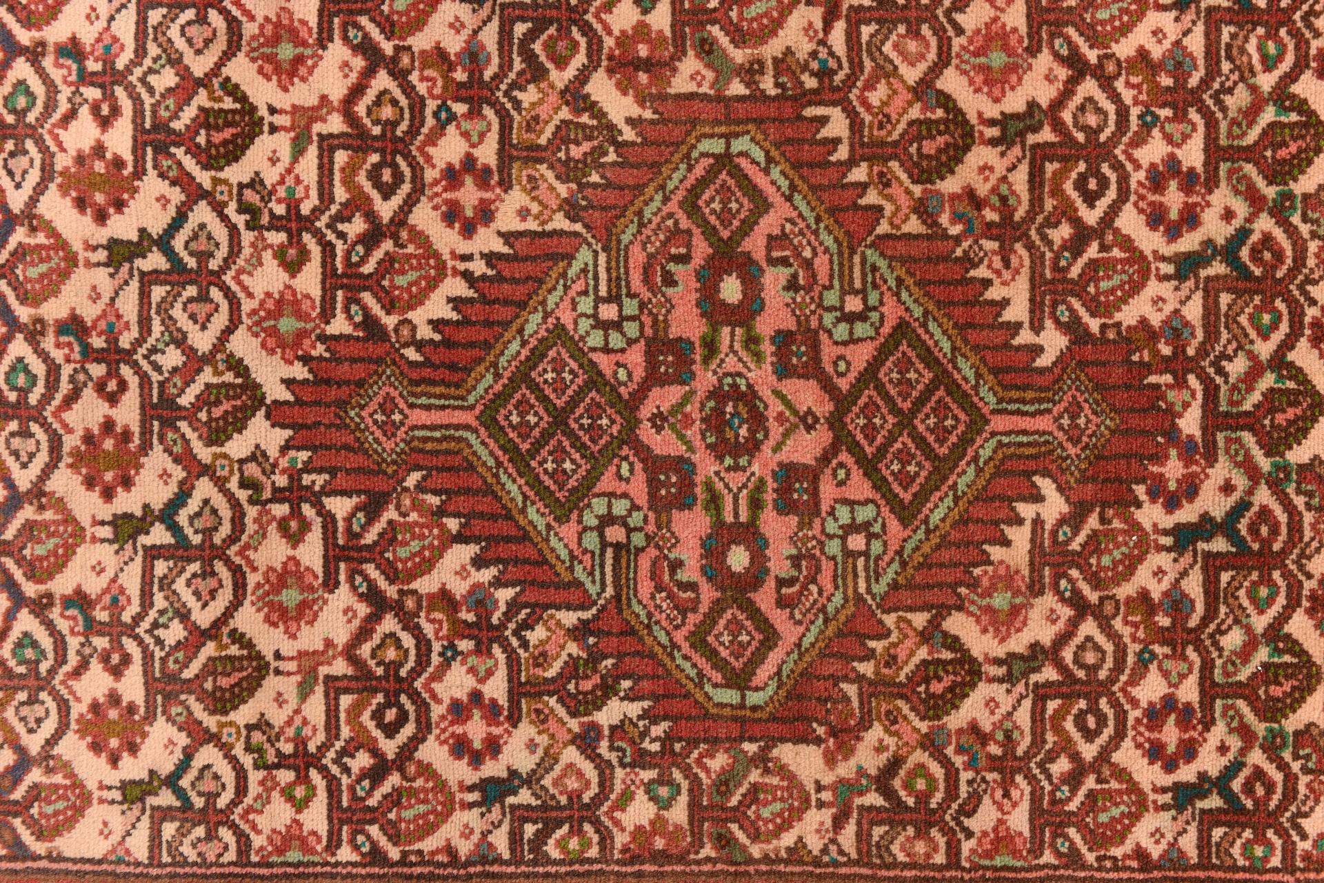 Hand-Knotted Oriental Runner Carpet For Sale